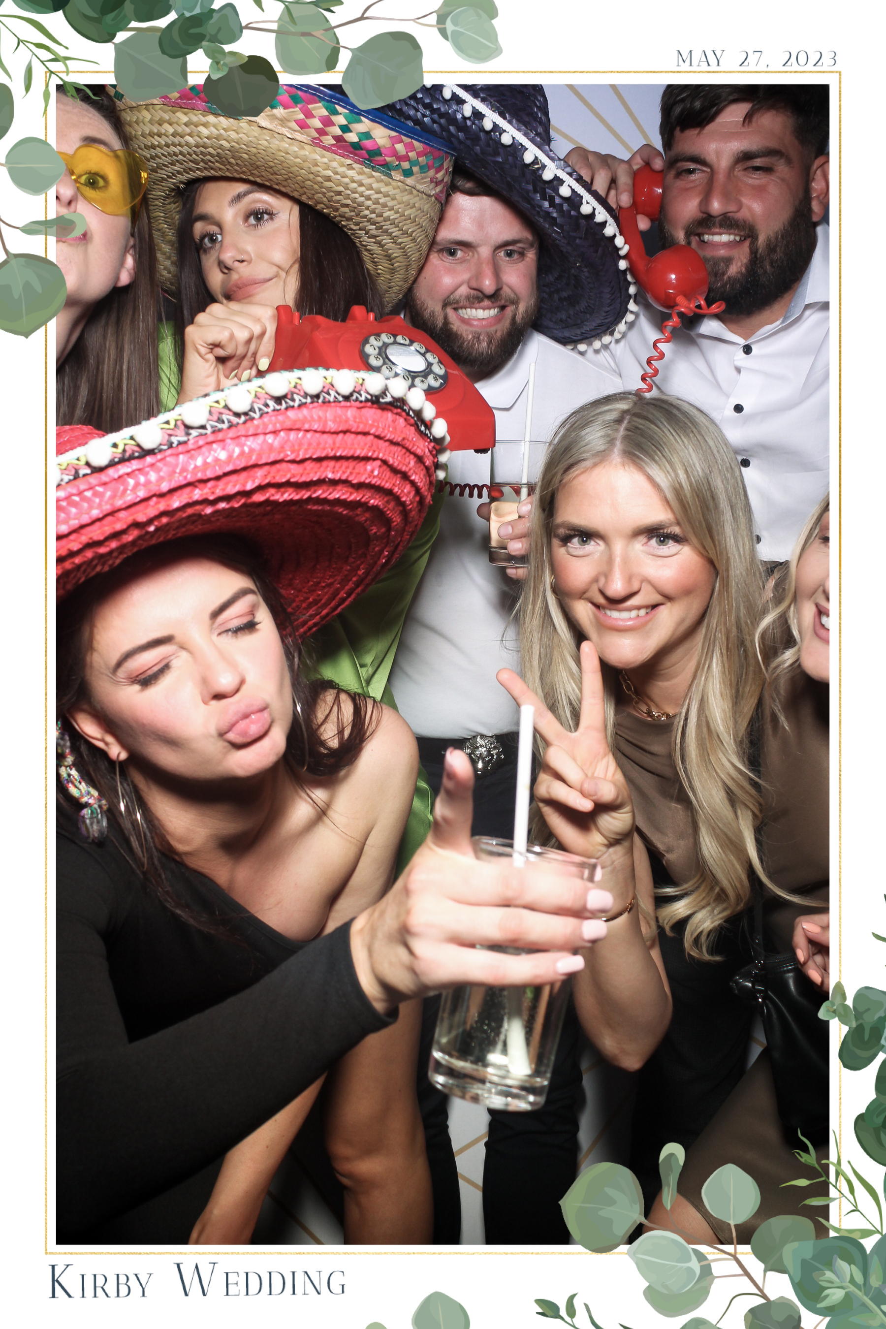 Kirby Wedding - Selfie Mirror | View more photos from the event at gallery.freshbooths.com/u/FreshBooths/Kirby-Wedding-Selfie-Mirror