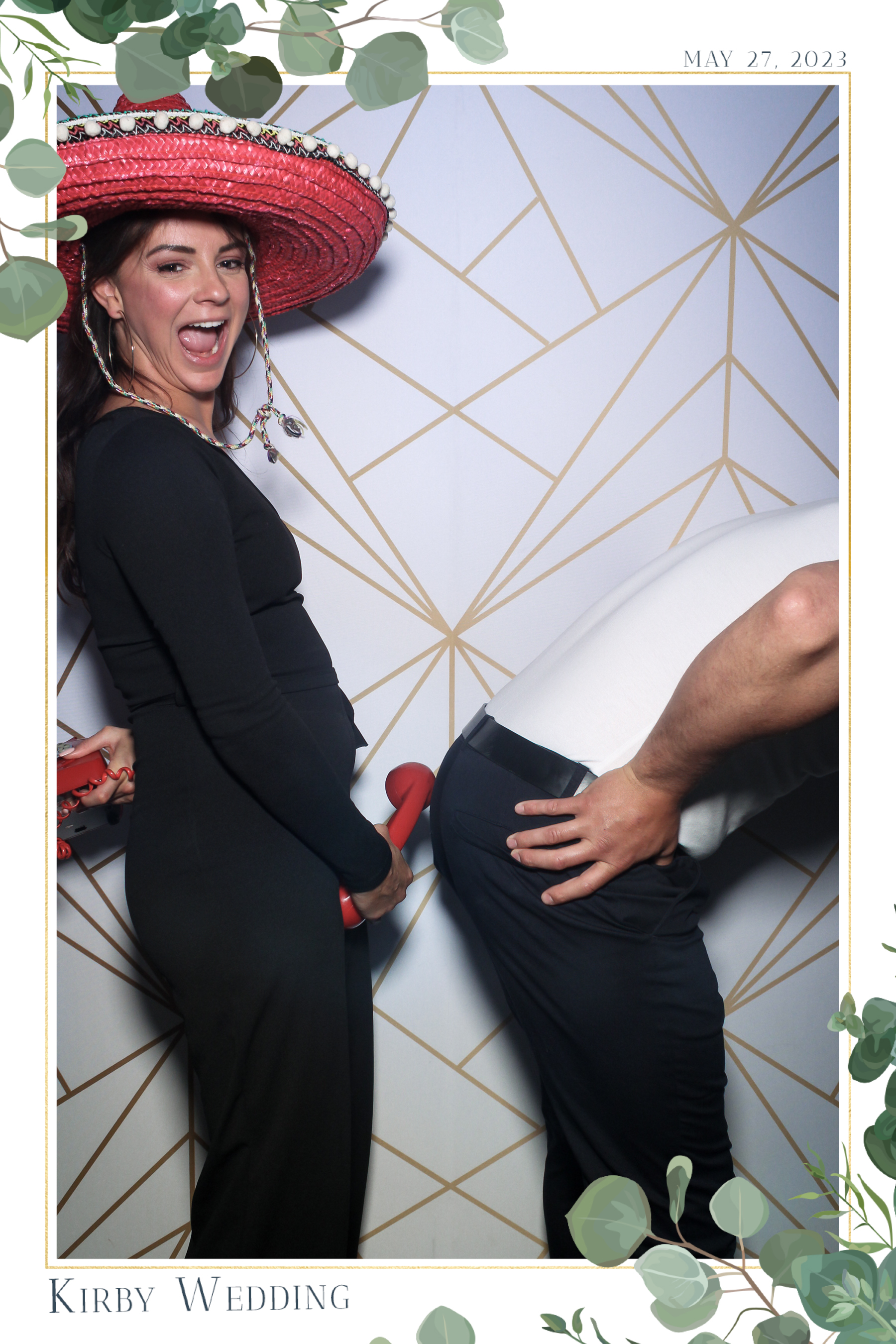 Kirby Wedding - Selfie Mirror | View more photos from the event at gallery.freshbooths.com/u/FreshBooths/Kirby-Wedding-Selfie-Mirror