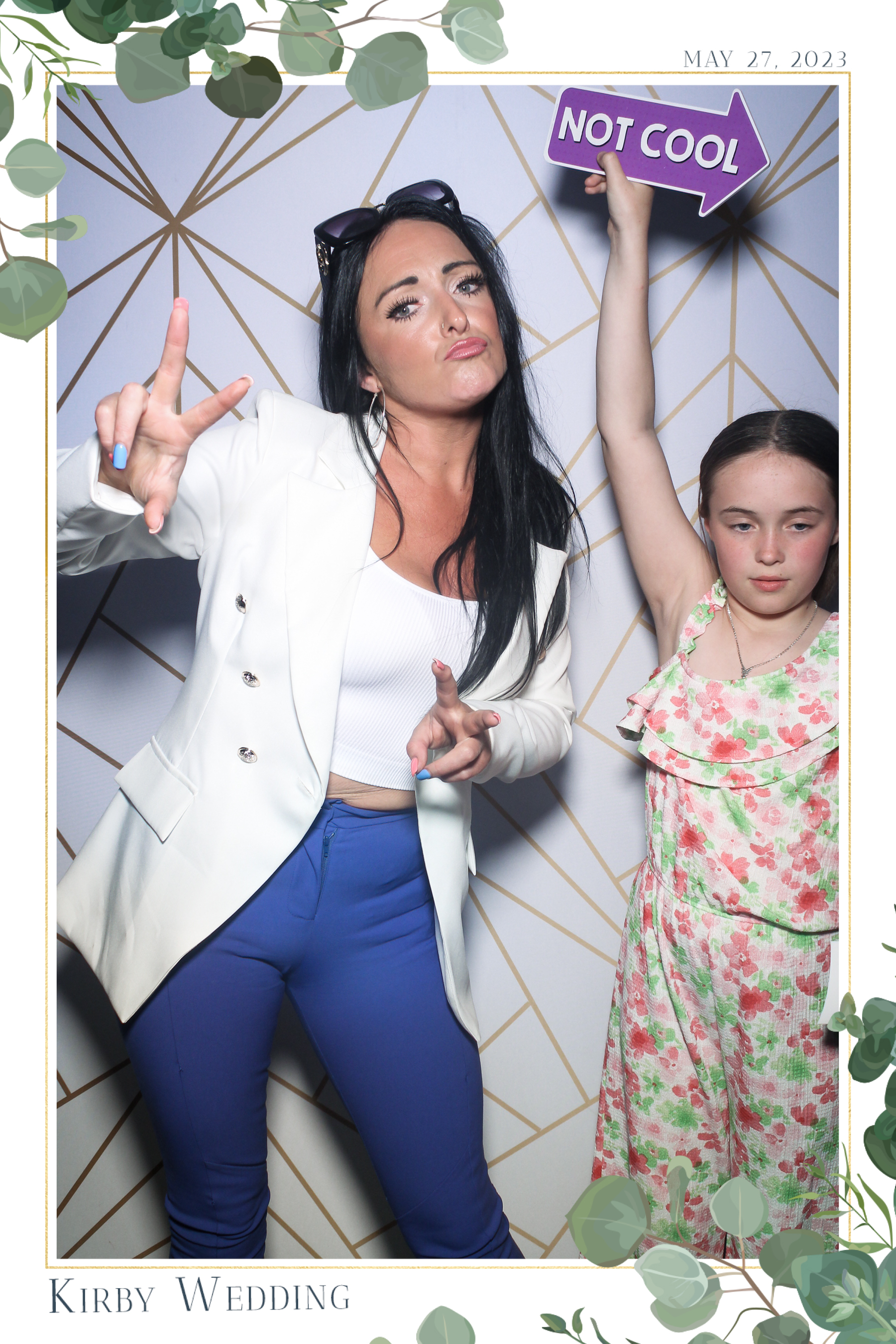 Kirby Wedding - Selfie Mirror | View more photos from the event at gallery.freshbooths.com/u/FreshBooths/Kirby-Wedding-Selfie-Mirror