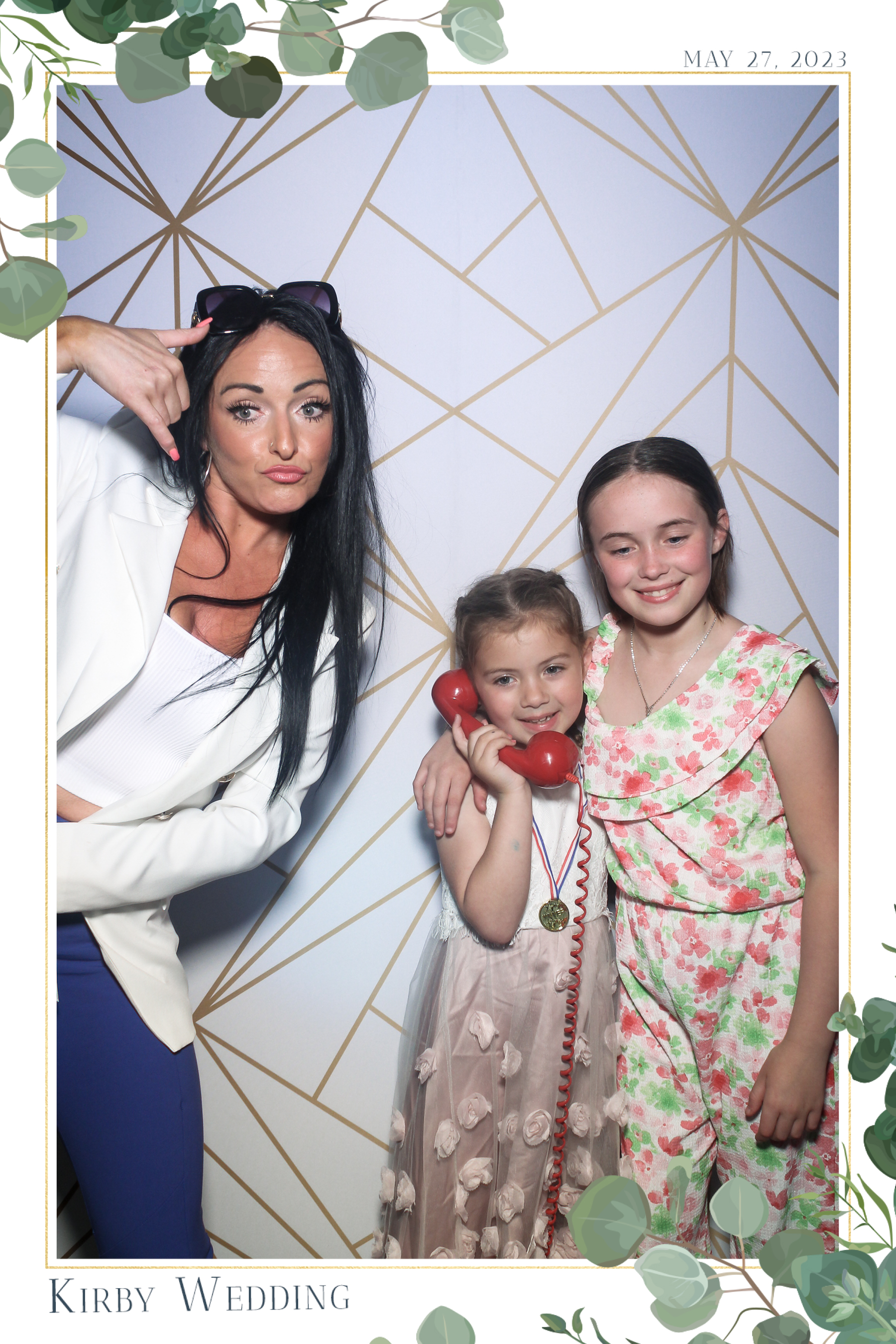 Kirby Wedding - Selfie Mirror | View more photos from the event at gallery.freshbooths.com/u/FreshBooths/Kirby-Wedding-Selfie-Mirror