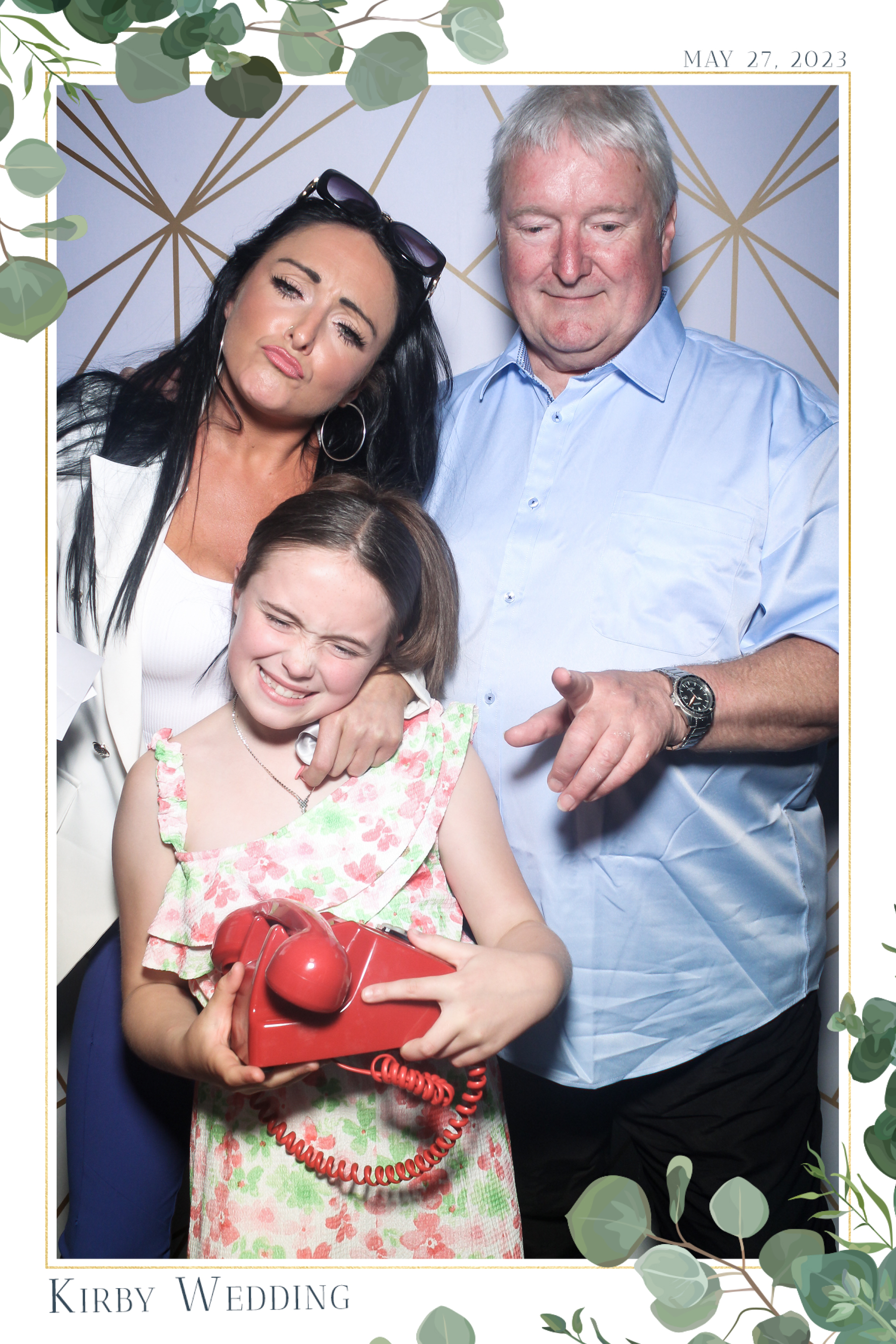Kirby Wedding - Selfie Mirror | View more photos from the event at gallery.freshbooths.com/u/FreshBooths/Kirby-Wedding-Selfie-Mirror