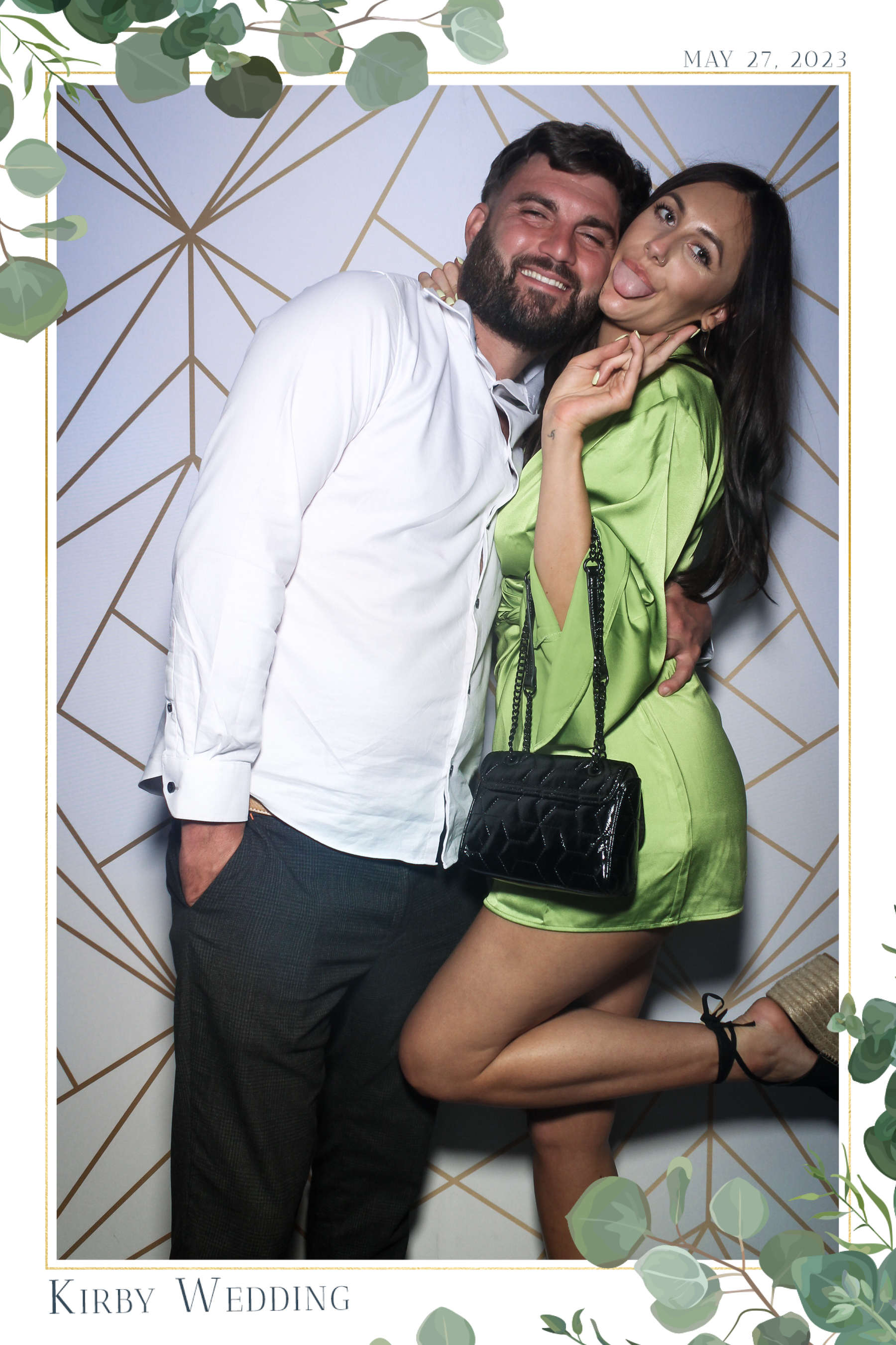 Kirby Wedding - Selfie Mirror | View more photos from the event at gallery.freshbooths.com/u/FreshBooths/Kirby-Wedding-Selfie-Mirror