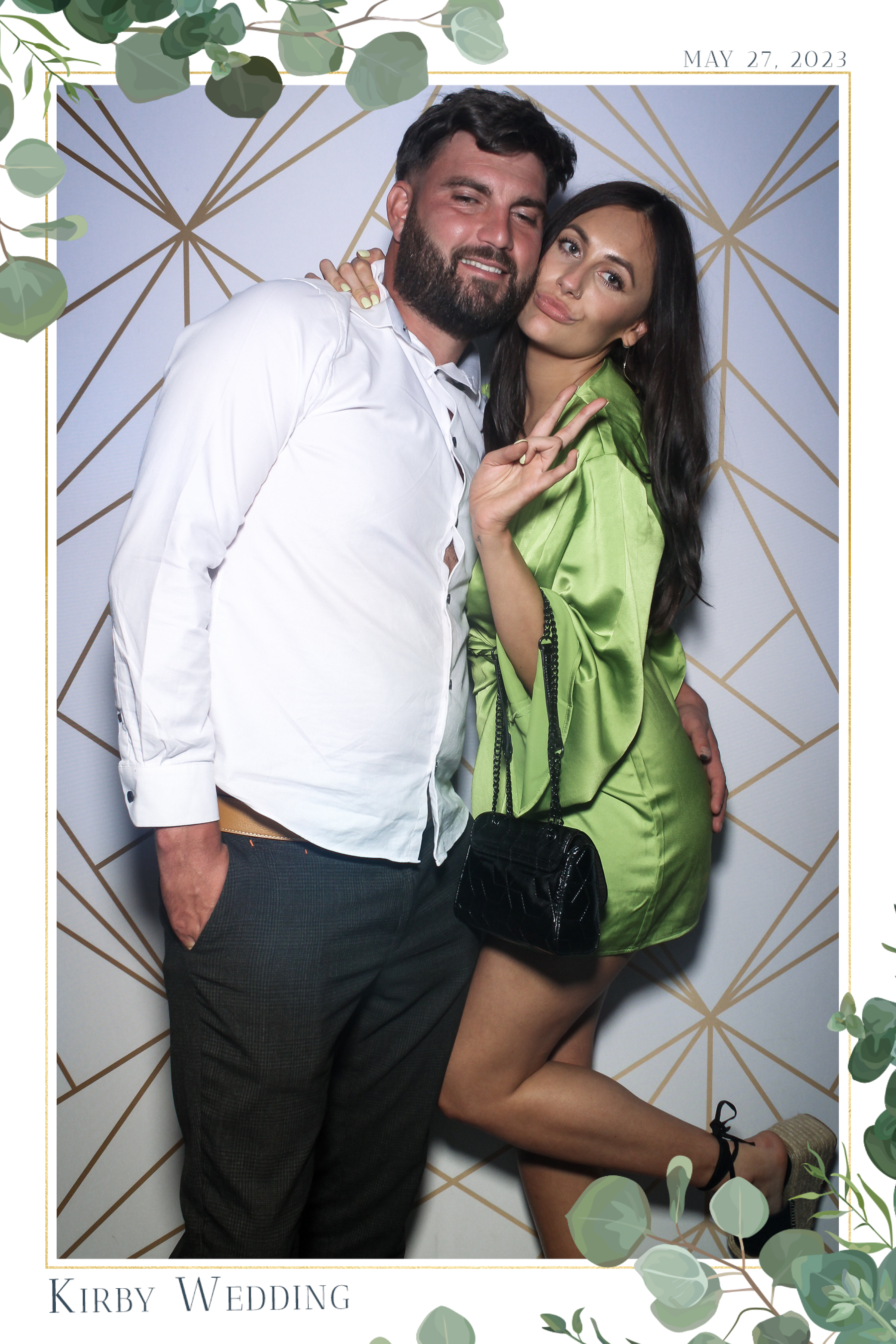 Kirby Wedding - Selfie Mirror | View more photos from the event at gallery.freshbooths.com/u/FreshBooths/Kirby-Wedding-Selfie-Mirror