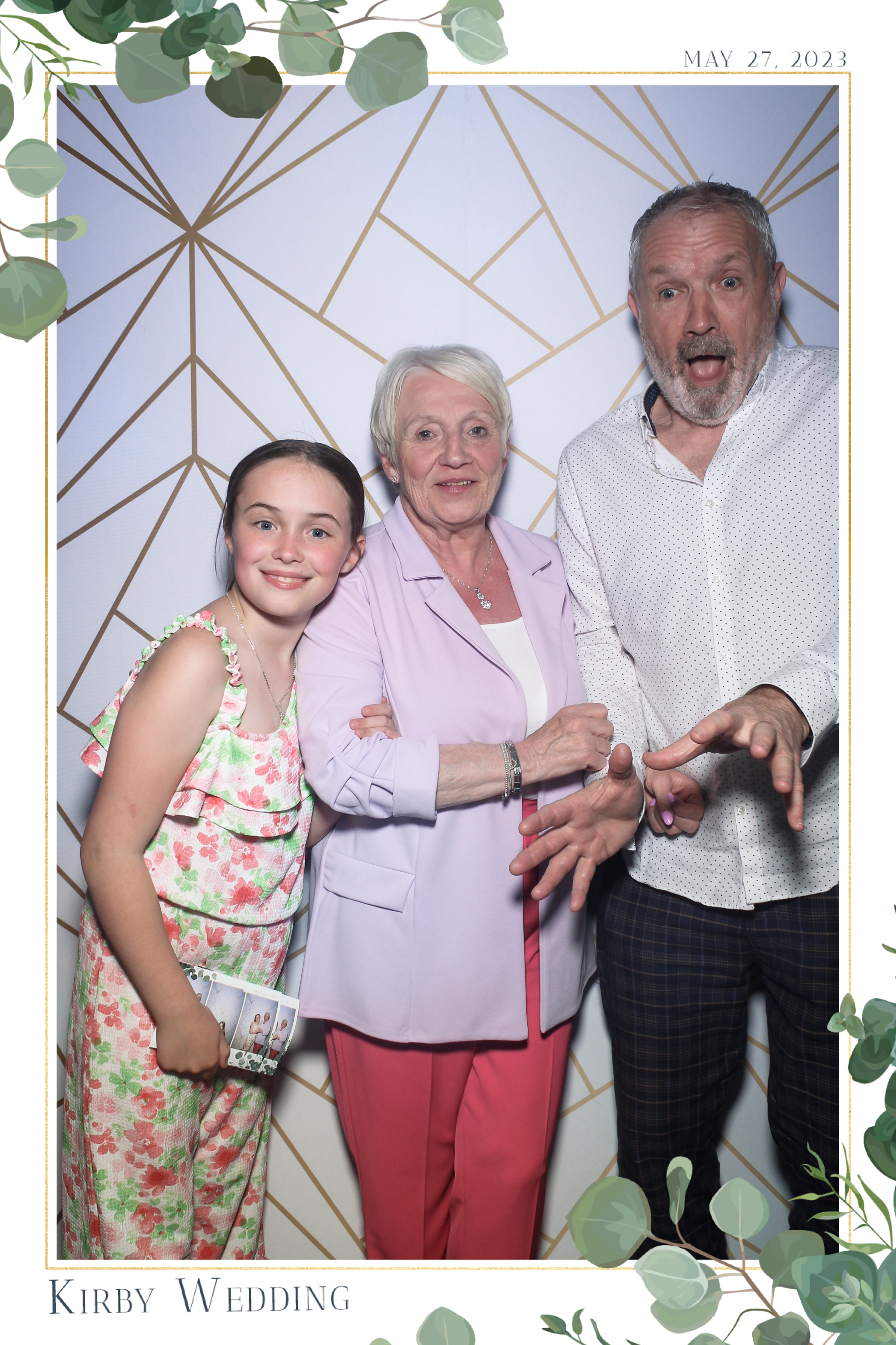 Kirby Wedding - Selfie Mirror | View more photos from the event at gallery.freshbooths.com/u/FreshBooths/Kirby-Wedding-Selfie-Mirror