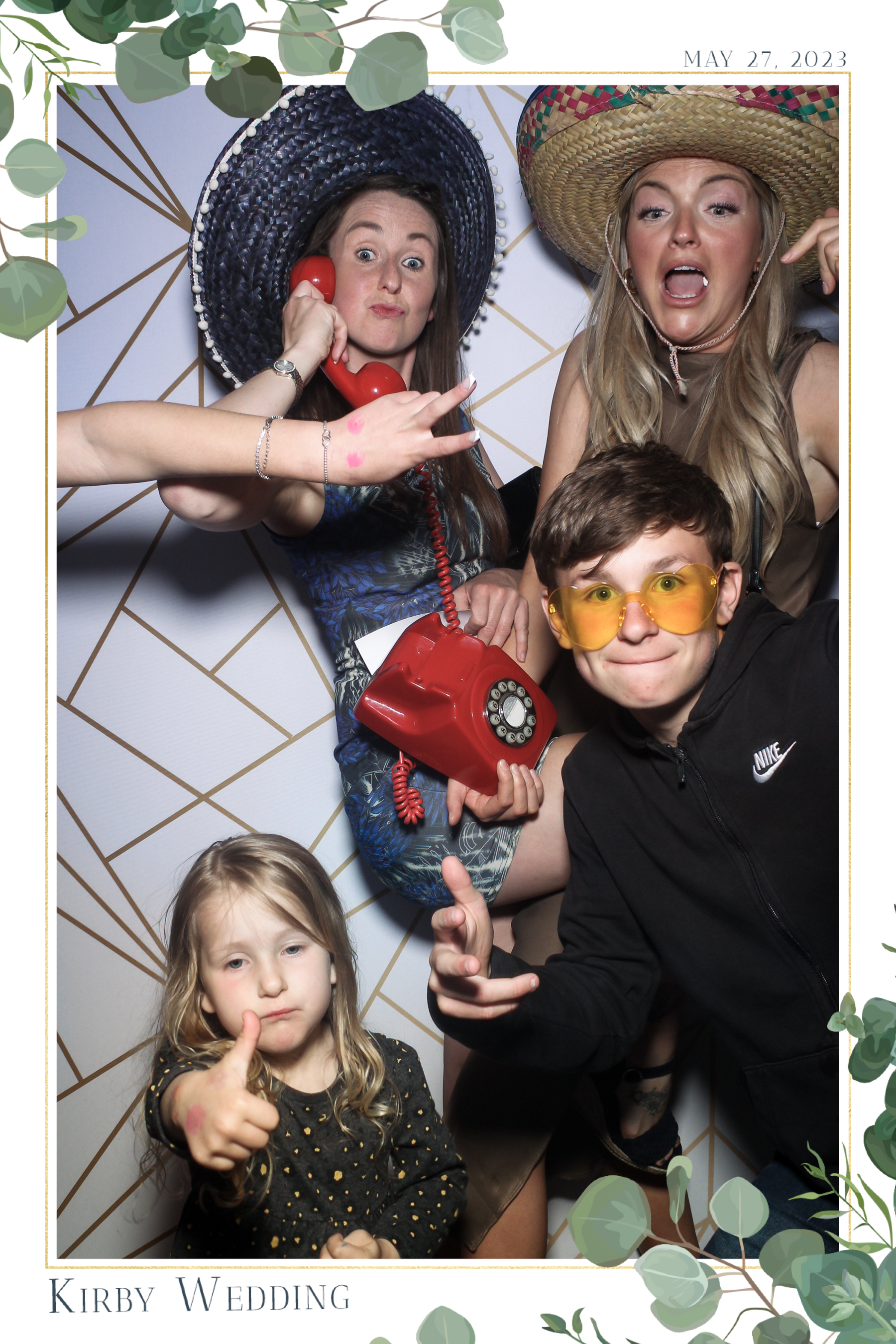 Kirby Wedding - Selfie Mirror | View more photos from the event at gallery.freshbooths.com/u/FreshBooths/Kirby-Wedding-Selfie-Mirror