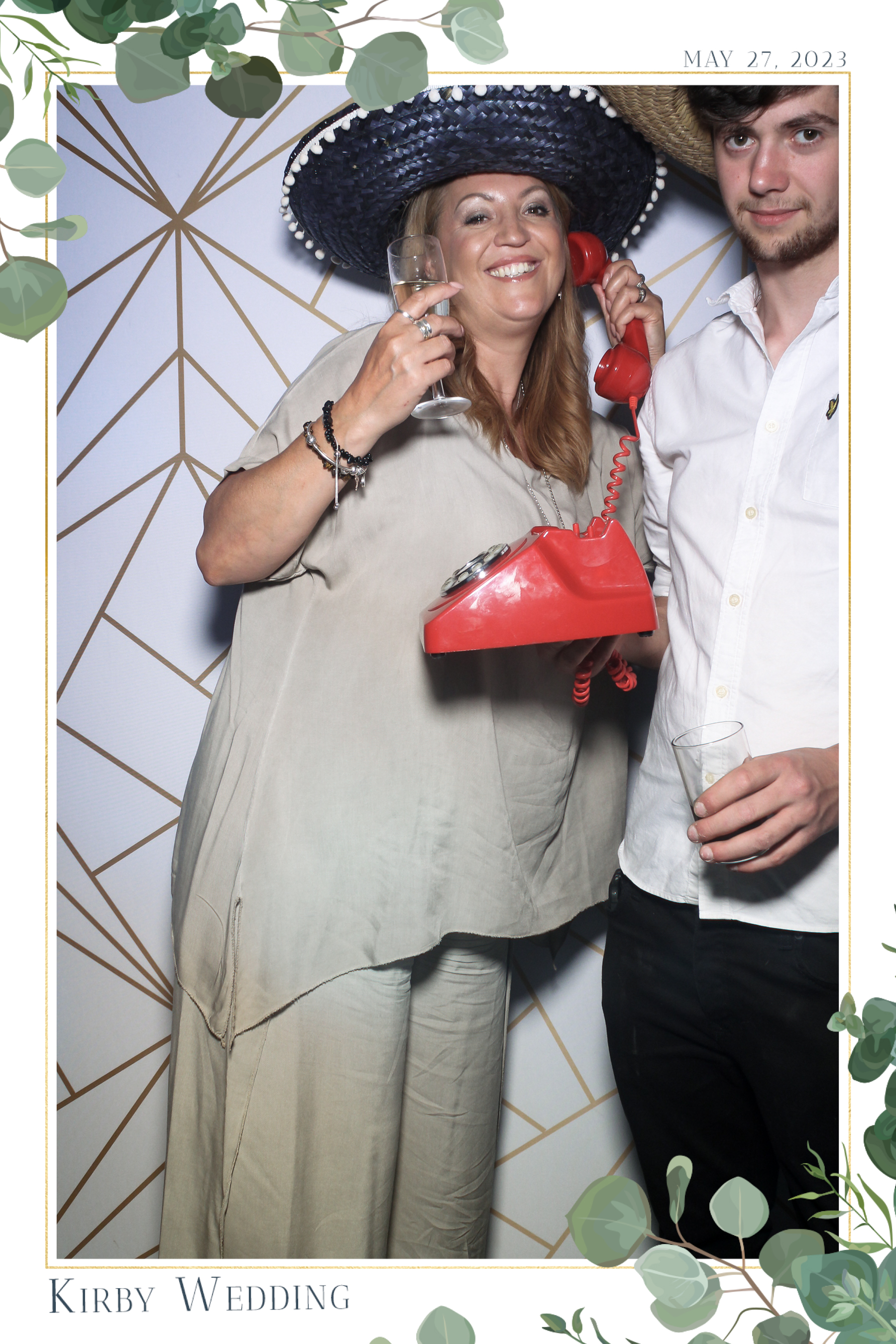 Kirby Wedding - Selfie Mirror | View more photos from the event at gallery.freshbooths.com/u/FreshBooths/Kirby-Wedding-Selfie-Mirror