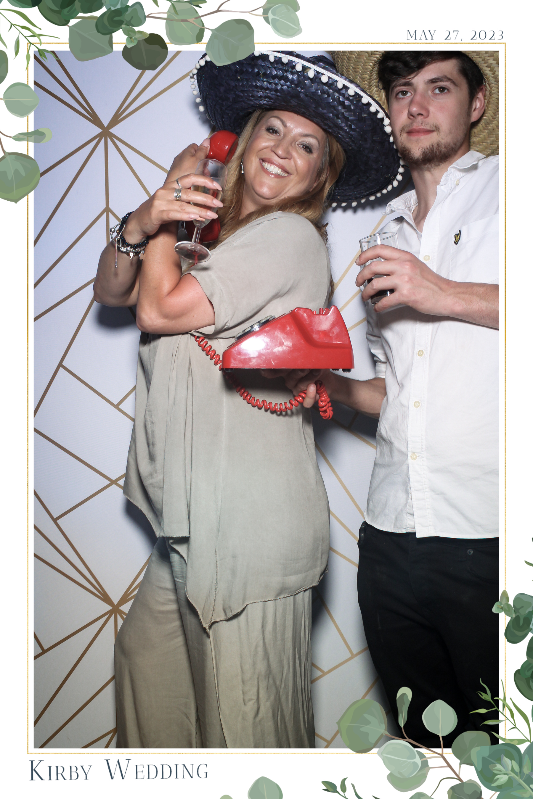Kirby Wedding - Selfie Mirror | View more photos from the event at gallery.freshbooths.com/u/FreshBooths/Kirby-Wedding-Selfie-Mirror