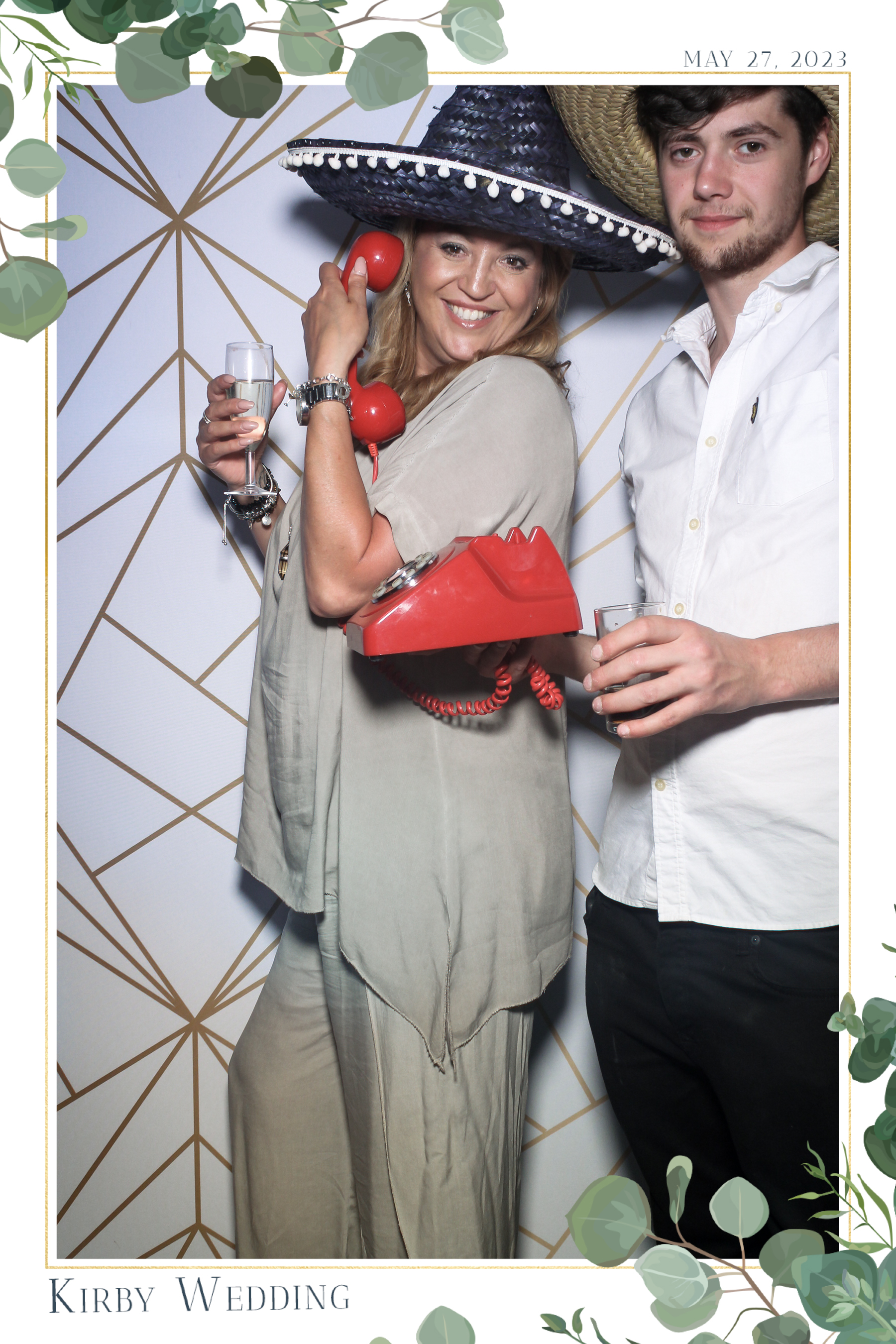 Kirby Wedding - Selfie Mirror | View more photos from the event at gallery.freshbooths.com/u/FreshBooths/Kirby-Wedding-Selfie-Mirror