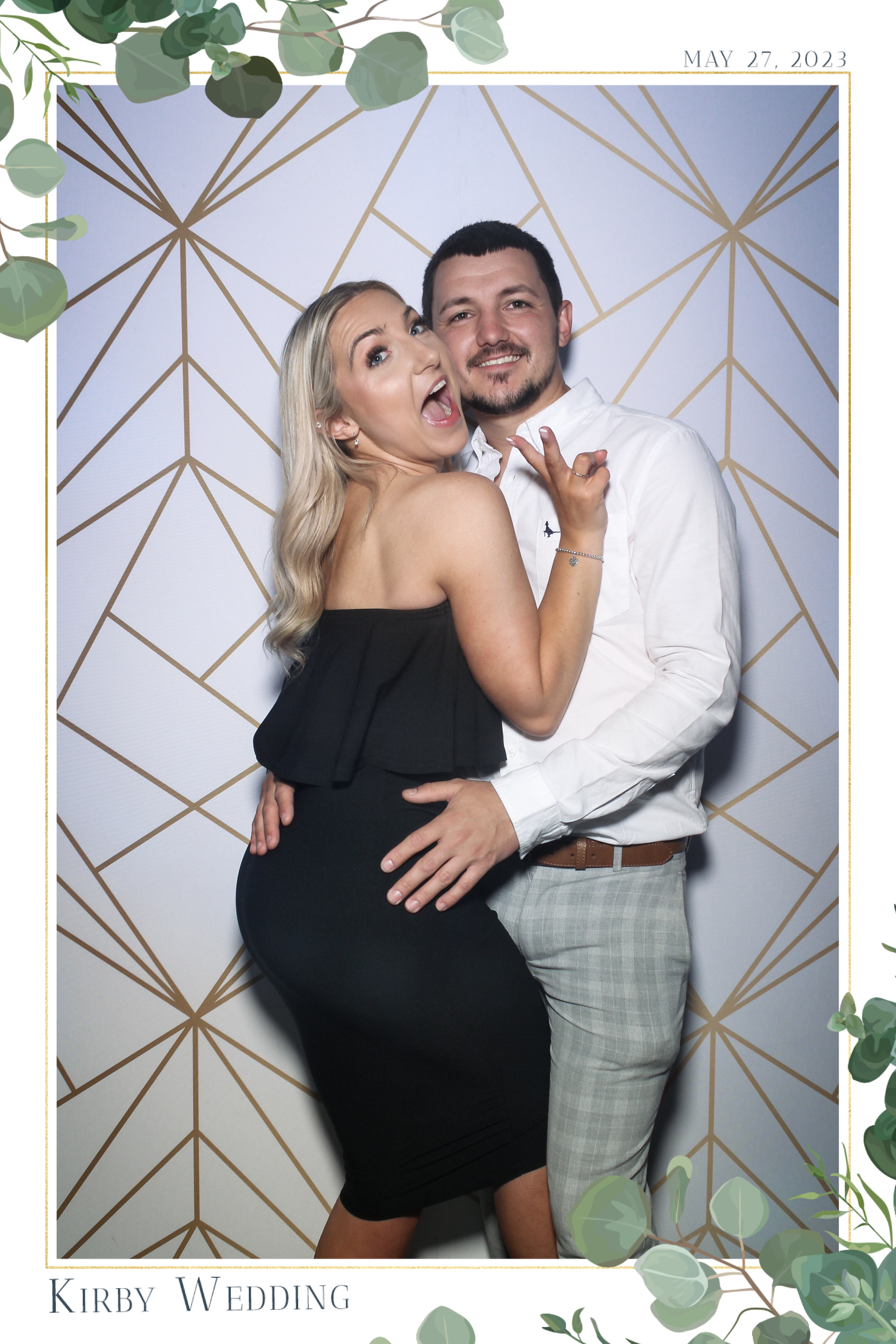 Kirby Wedding - Selfie Mirror | View more photos from the event at gallery.freshbooths.com/u/FreshBooths/Kirby-Wedding-Selfie-Mirror
