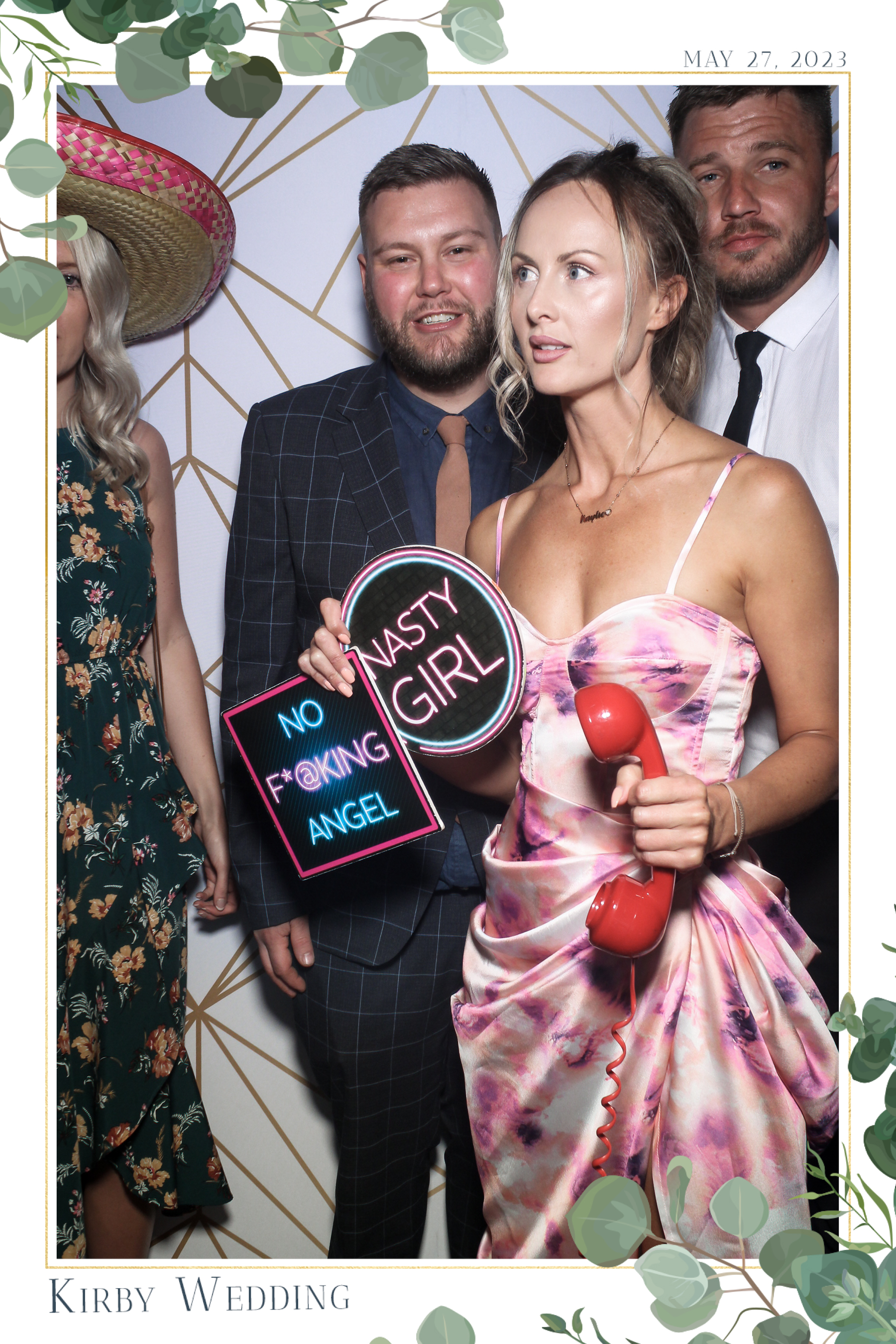 Kirby Wedding - Selfie Mirror | View more photos from the event at gallery.freshbooths.com/u/FreshBooths/Kirby-Wedding-Selfie-Mirror