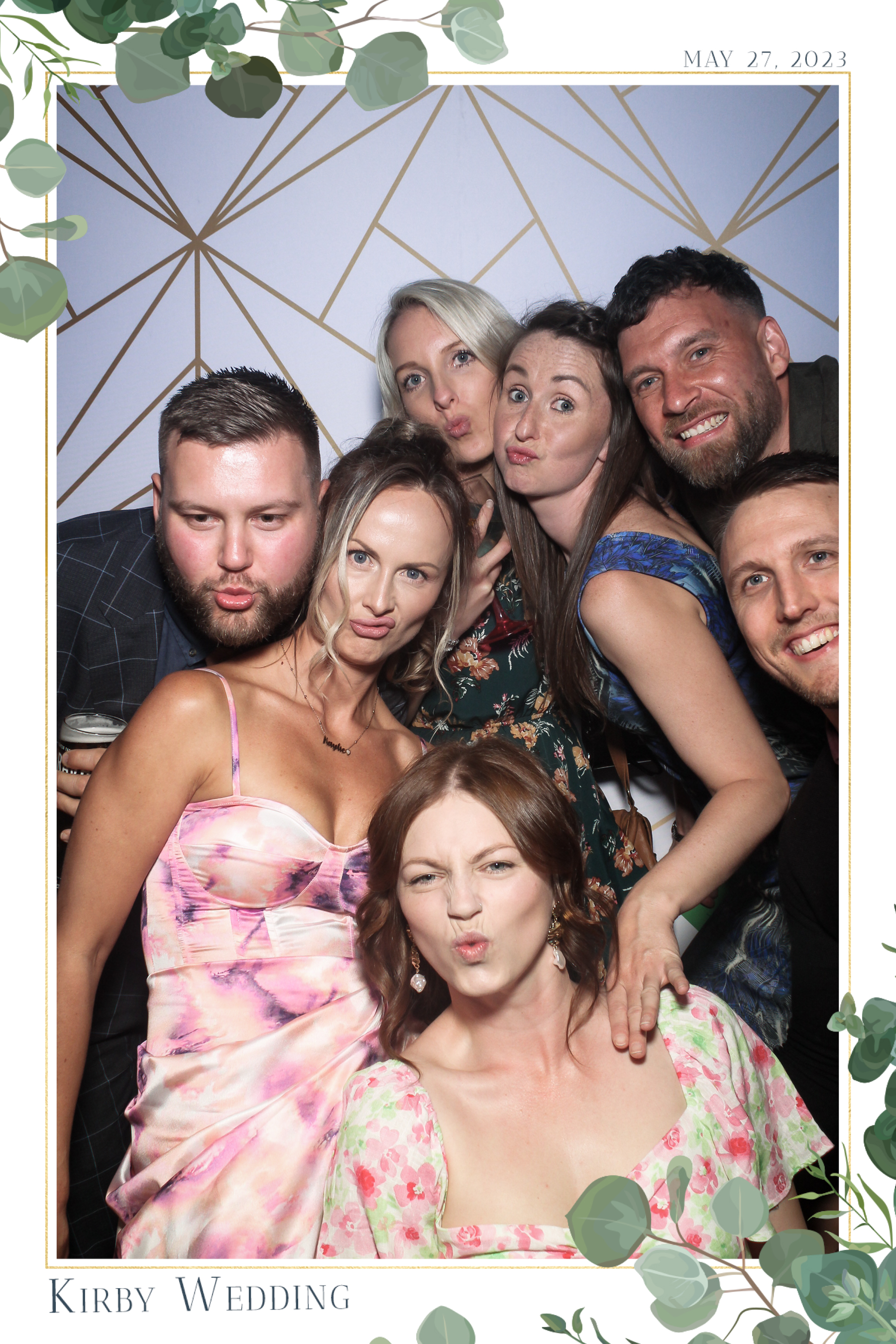 Kirby Wedding - Selfie Mirror | View more photos from the event at gallery.freshbooths.com/u/FreshBooths/Kirby-Wedding-Selfie-Mirror