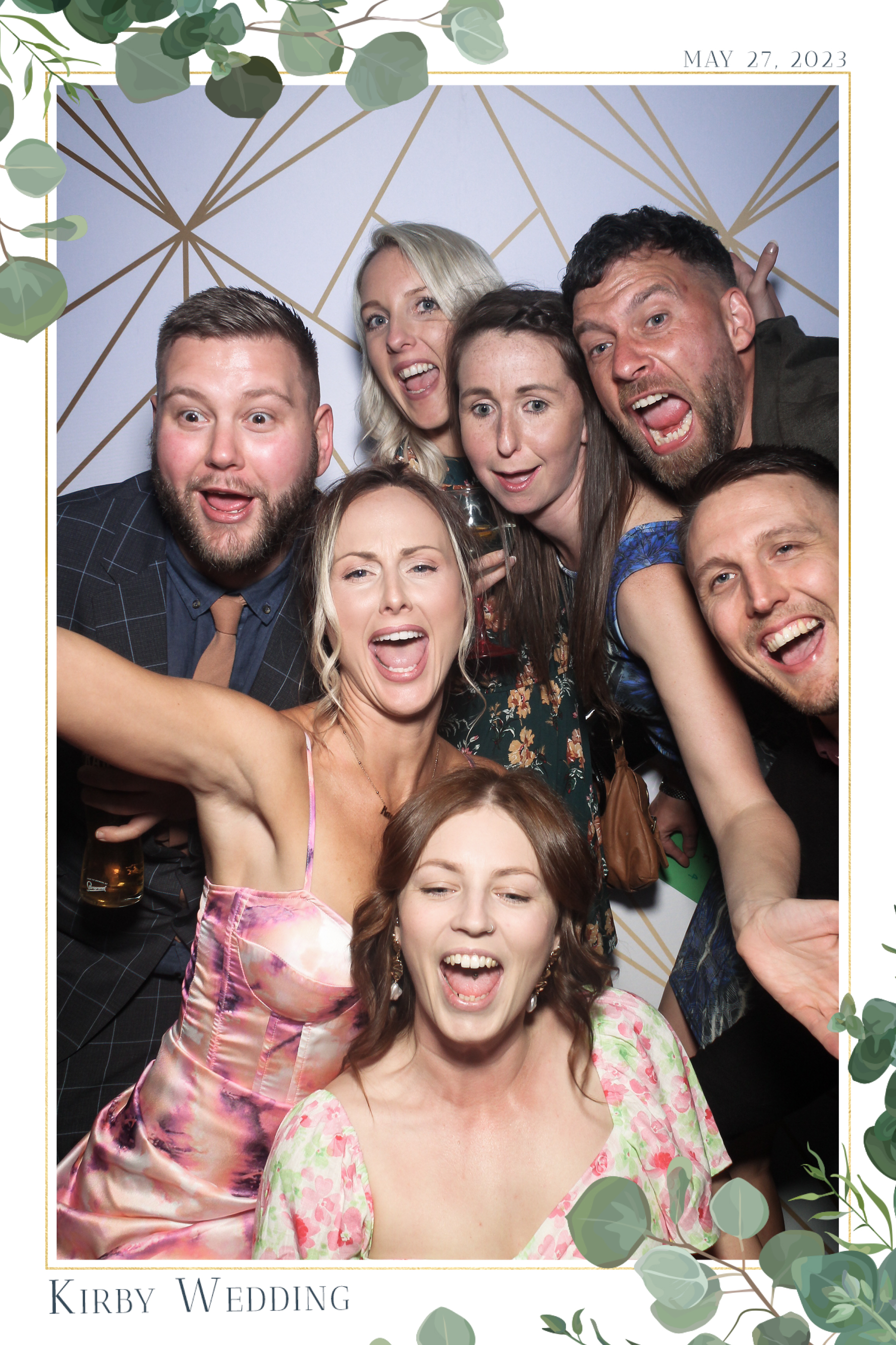 Kirby Wedding - Selfie Mirror | View more photos from the event at gallery.freshbooths.com/u/FreshBooths/Kirby-Wedding-Selfie-Mirror