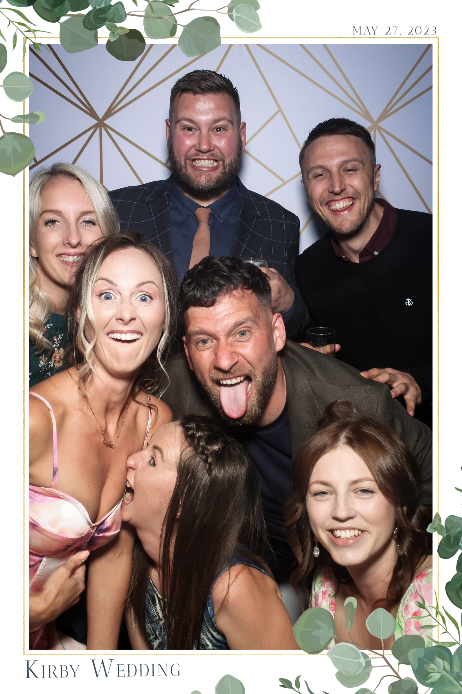Kirby Wedding - Selfie Mirror | View more photos from the event at gallery.freshbooths.com/u/FreshBooths/Kirby-Wedding-Selfie-Mirror