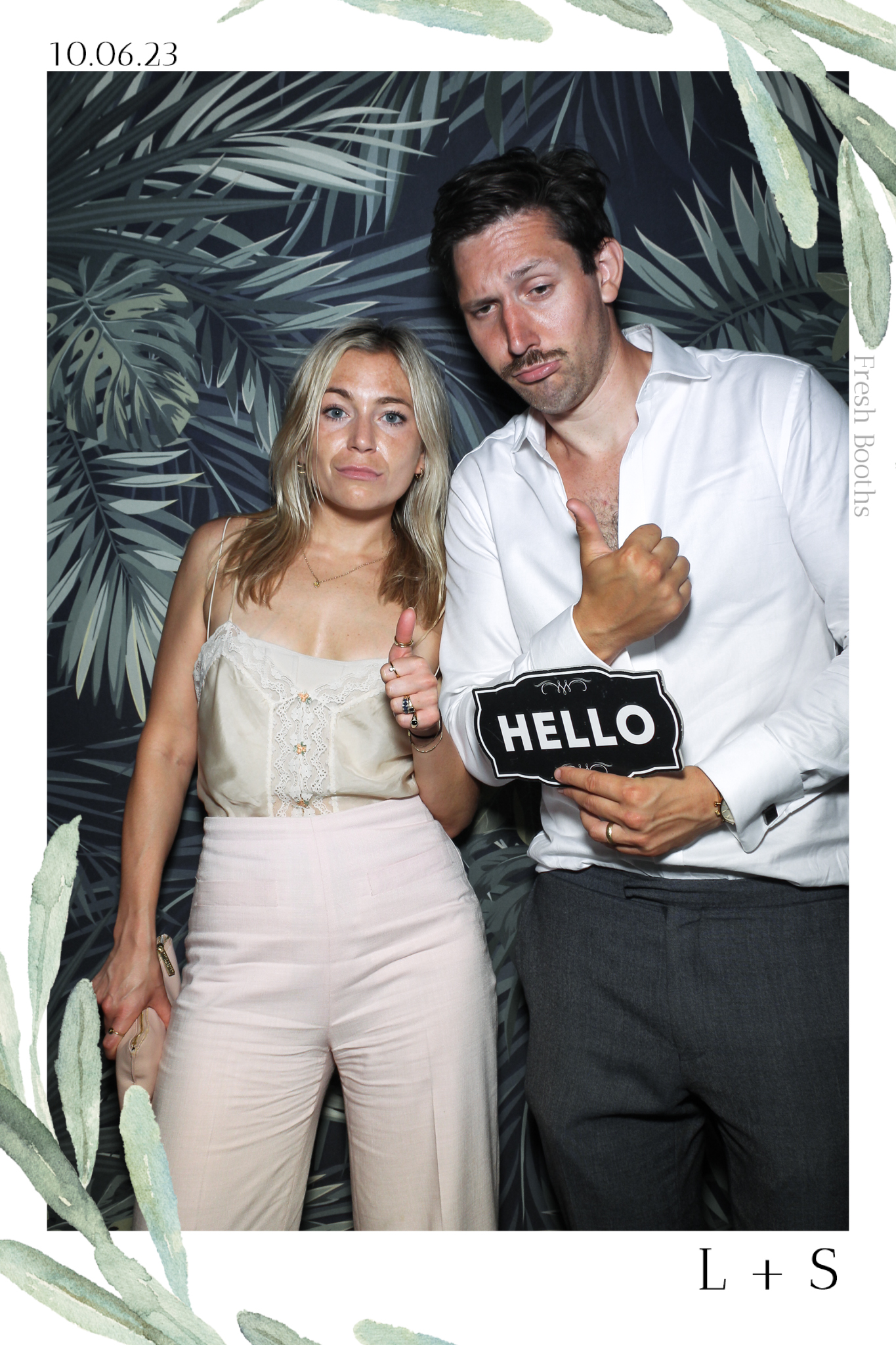 Lucy & Seb - Selfie Mirror | View more photos from the event at gallery.freshbooths.com/u/FreshBooths/Lucy-Seb-Selfie-Mirror