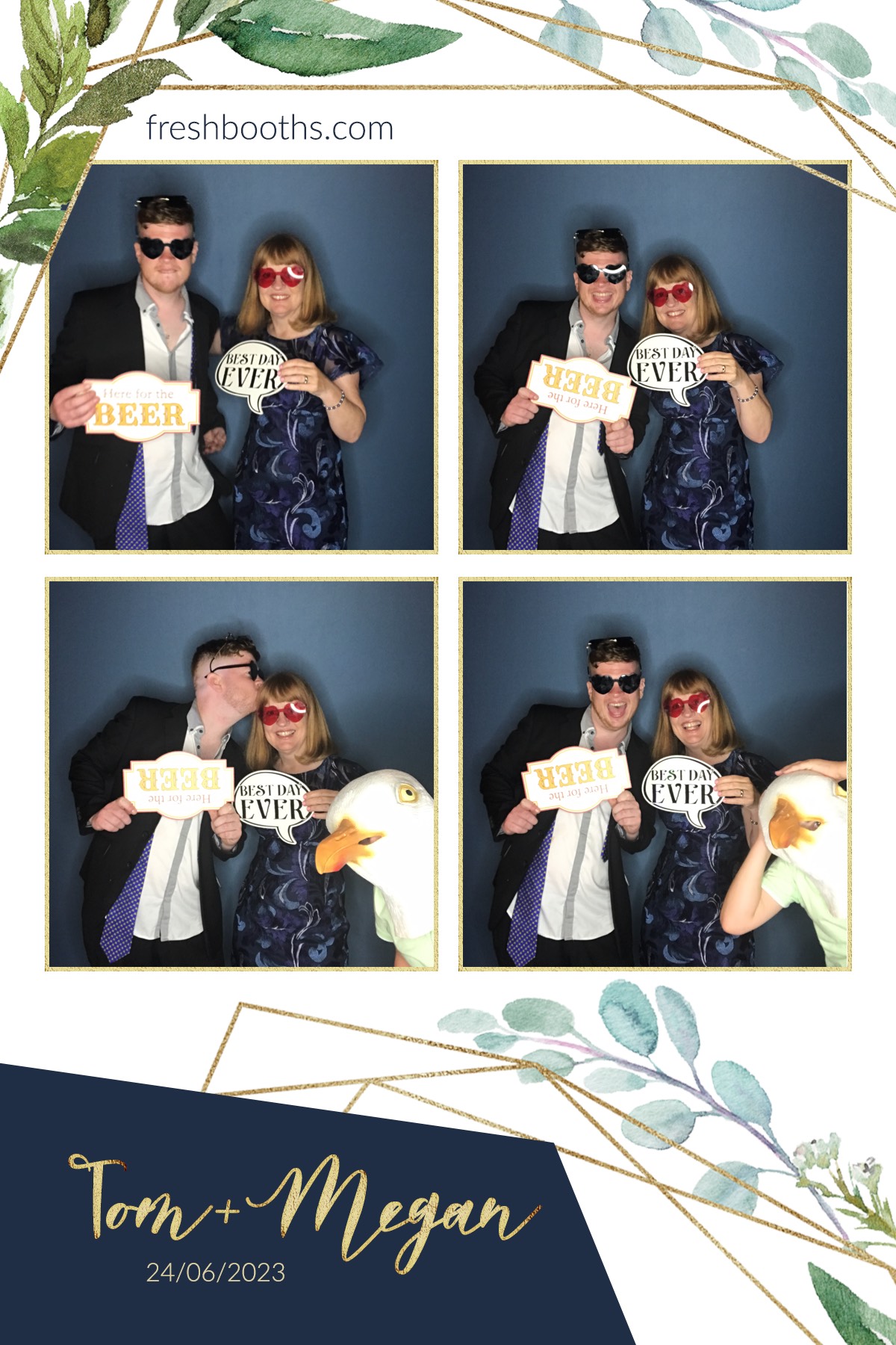Megan & Tom - GIF Station | View more photos from the event at gallery.freshbooths.com/u/FreshBooths/Megan-Tom-GIF-Station