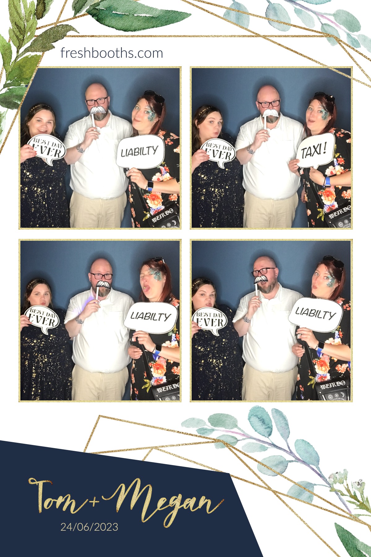 Megan & Tom - GIF Station | View more photos from the event at gallery.freshbooths.com/u/FreshBooths/Megan-Tom-GIF-Station