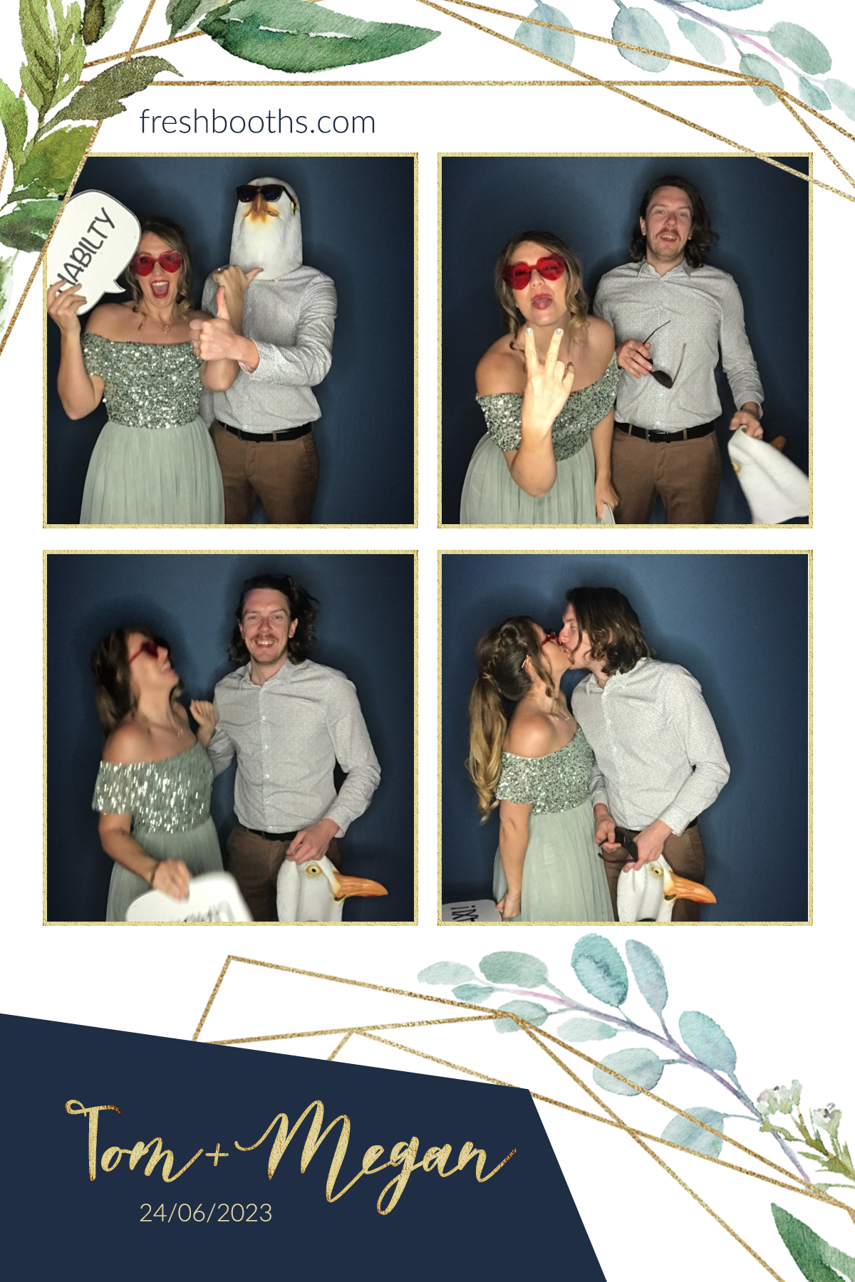 Megan & Tom - GIF Station | View more photos from the event at gallery.freshbooths.com/u/FreshBooths/Megan-Tom-GIF-Station