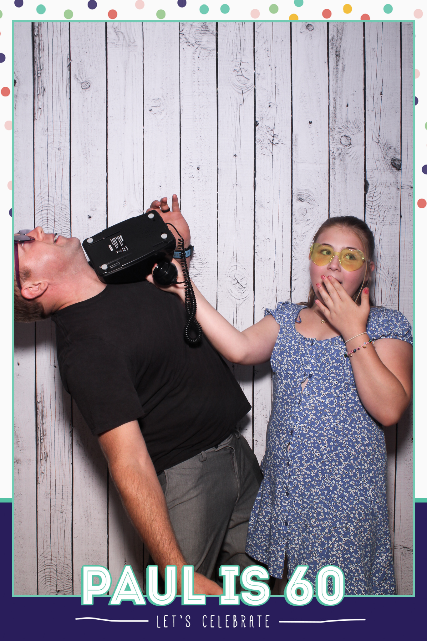 Paul is 60 - Selfie Mirror | View more photos from the event at gallery.freshbooths.com/u/FreshBooths/Paul-is-60-Selfie-Mirror