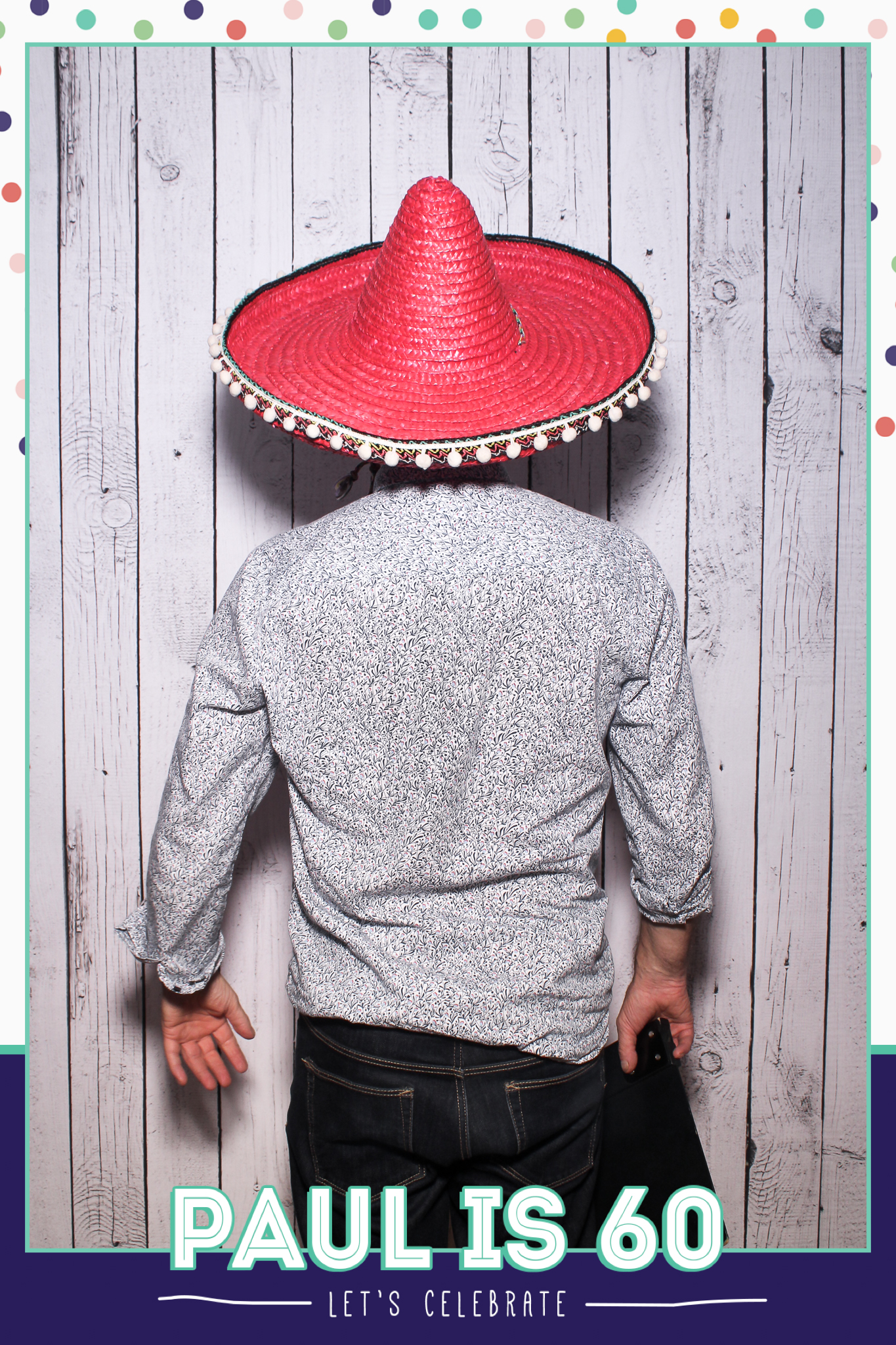 Paul is 60 - Selfie Mirror | View more photos from the event at gallery.freshbooths.com/u/FreshBooths/Paul-is-60-Selfie-Mirror