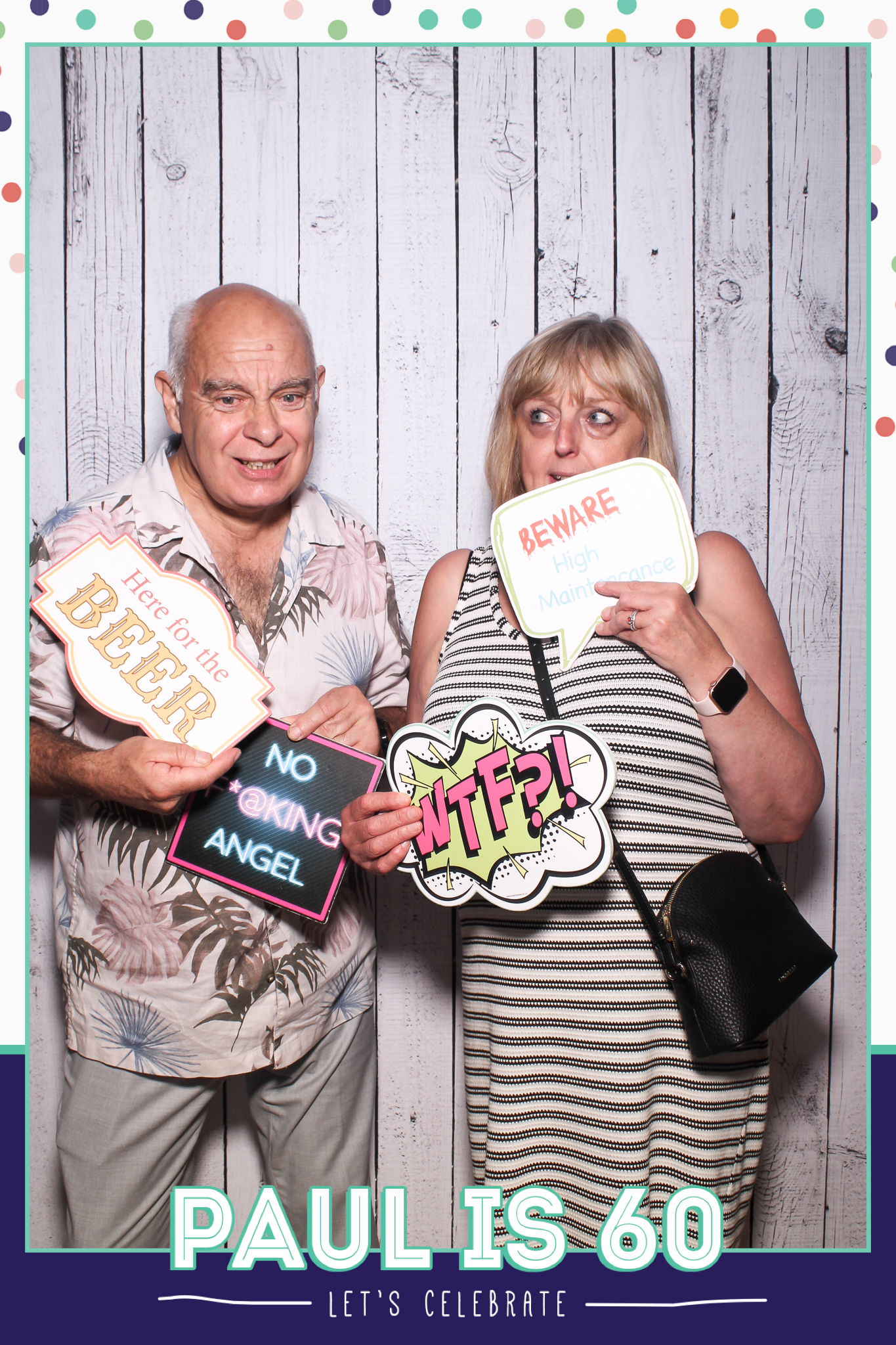 Paul is 60 - Selfie Mirror | View more photos from the event at gallery.freshbooths.com/u/FreshBooths/Paul-is-60-Selfie-Mirror