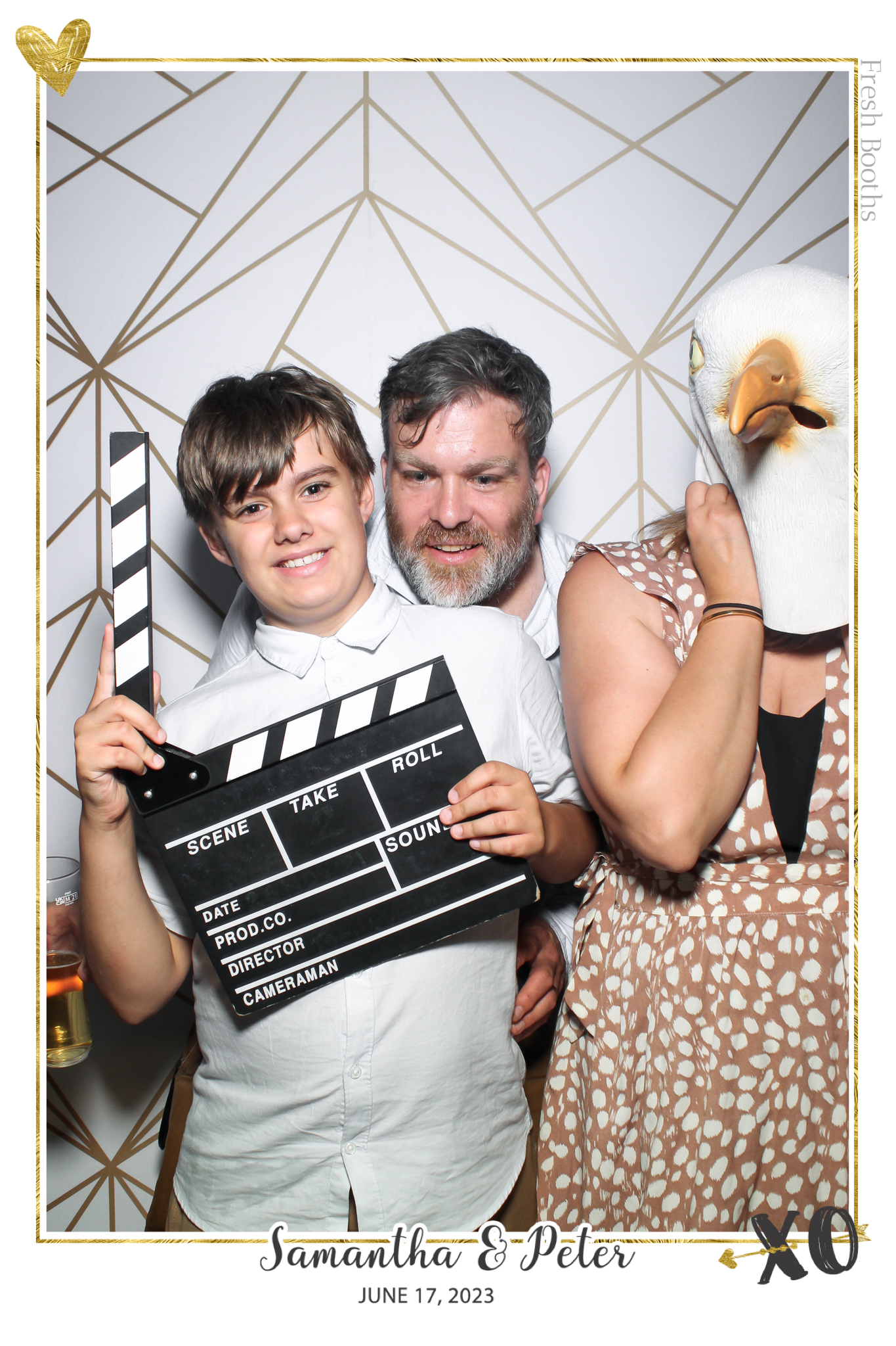 Peter & Sam - Selfie Mirror | View more photos from the event at gallery.freshbooths.com/u/FreshBooths/Peter-Sam-Selfie-Mirror
