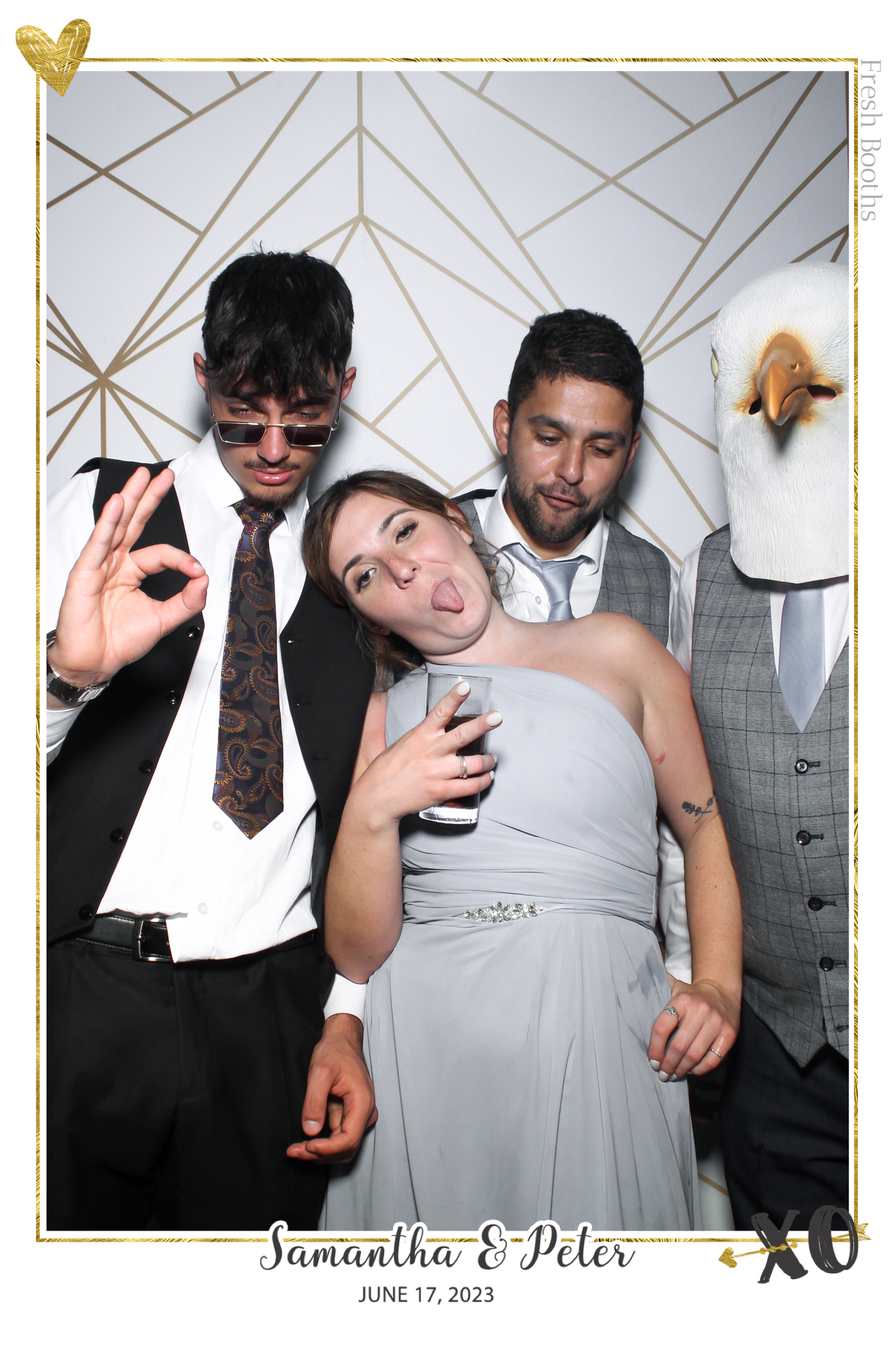 Peter & Sam - Selfie Mirror | View more photos from the event at gallery.freshbooths.com/u/FreshBooths/Peter-Sam-Selfie-Mirror