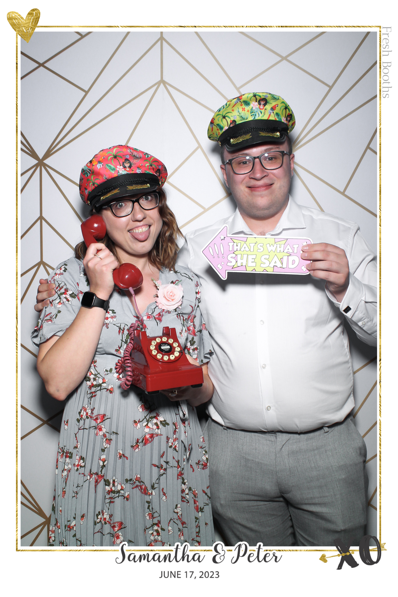 Peter & Sam - Selfie Mirror | View more photos from the event at gallery.freshbooths.com/u/FreshBooths/Peter-Sam-Selfie-Mirror