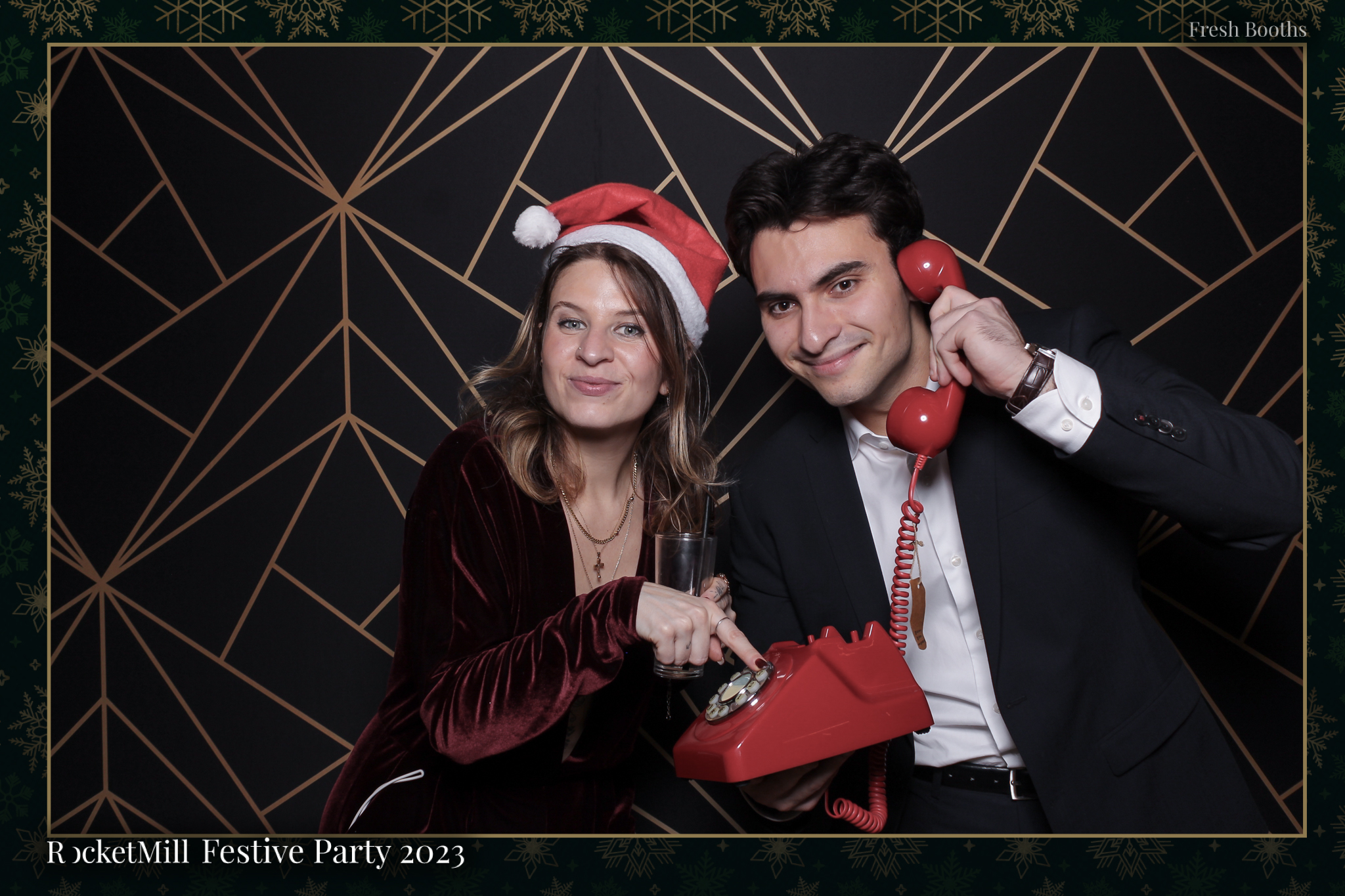 RocketMill Christmas Party 2023 | View more photos from the event at gallery.freshbooths.com/u/FreshBooths/RocketMill-Christmas-Party-2023