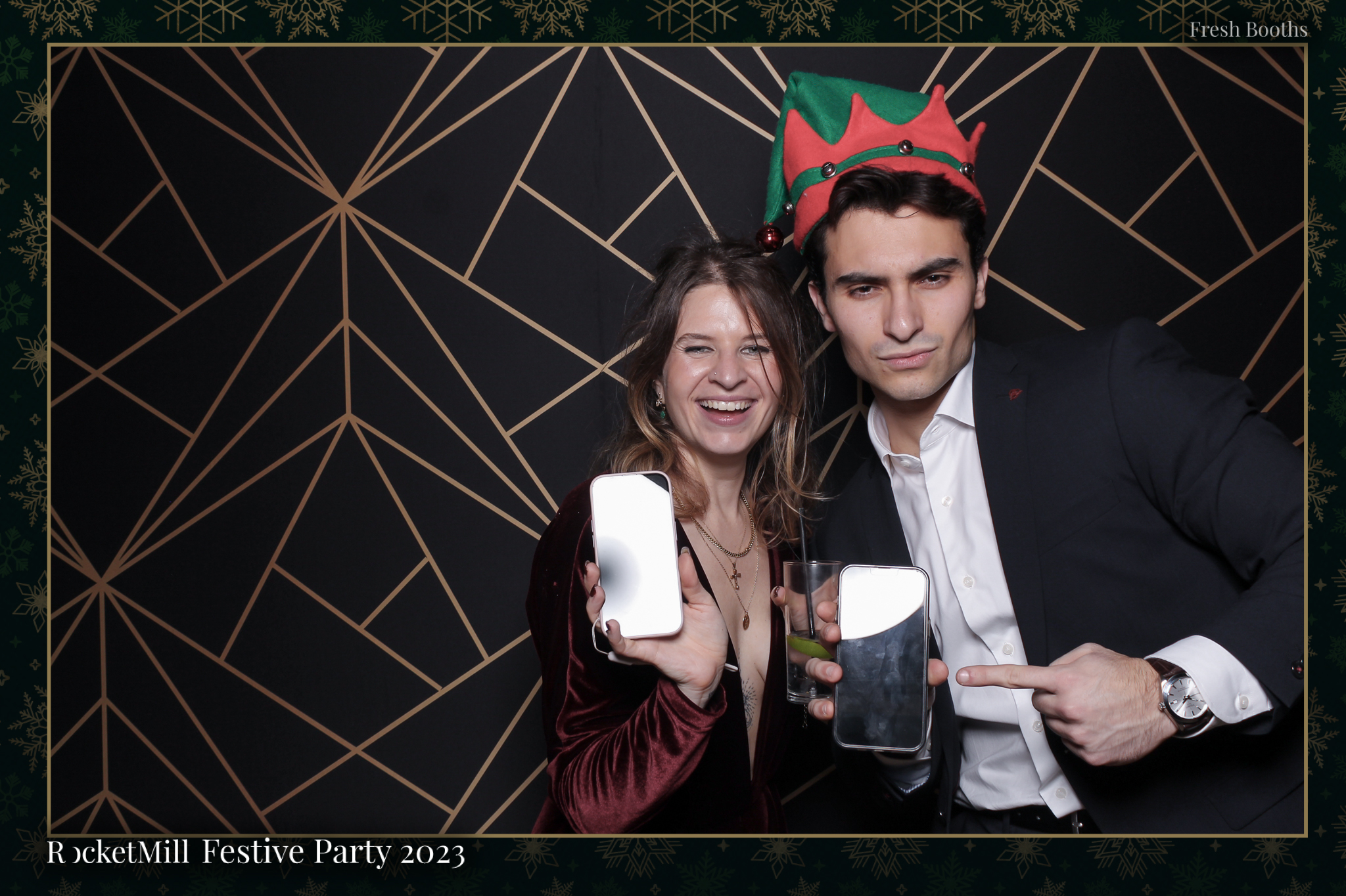 RocketMill Christmas Party 2023 | View more photos from the event at gallery.freshbooths.com/u/FreshBooths/RocketMill-Christmas-Party-2023