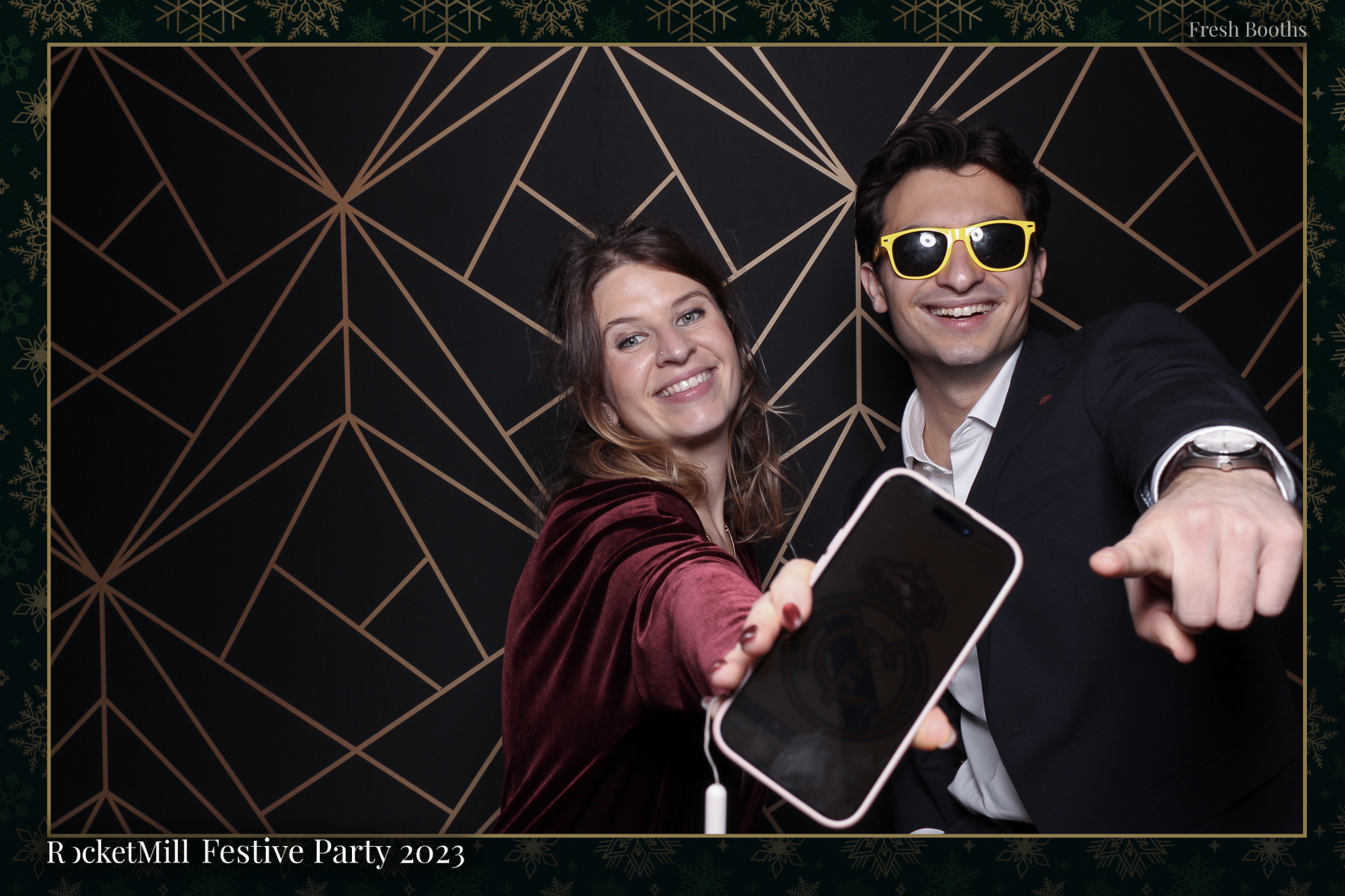 RocketMill Christmas Party 2023 | View more photos from the event at gallery.freshbooths.com/u/FreshBooths/RocketMill-Christmas-Party-2023