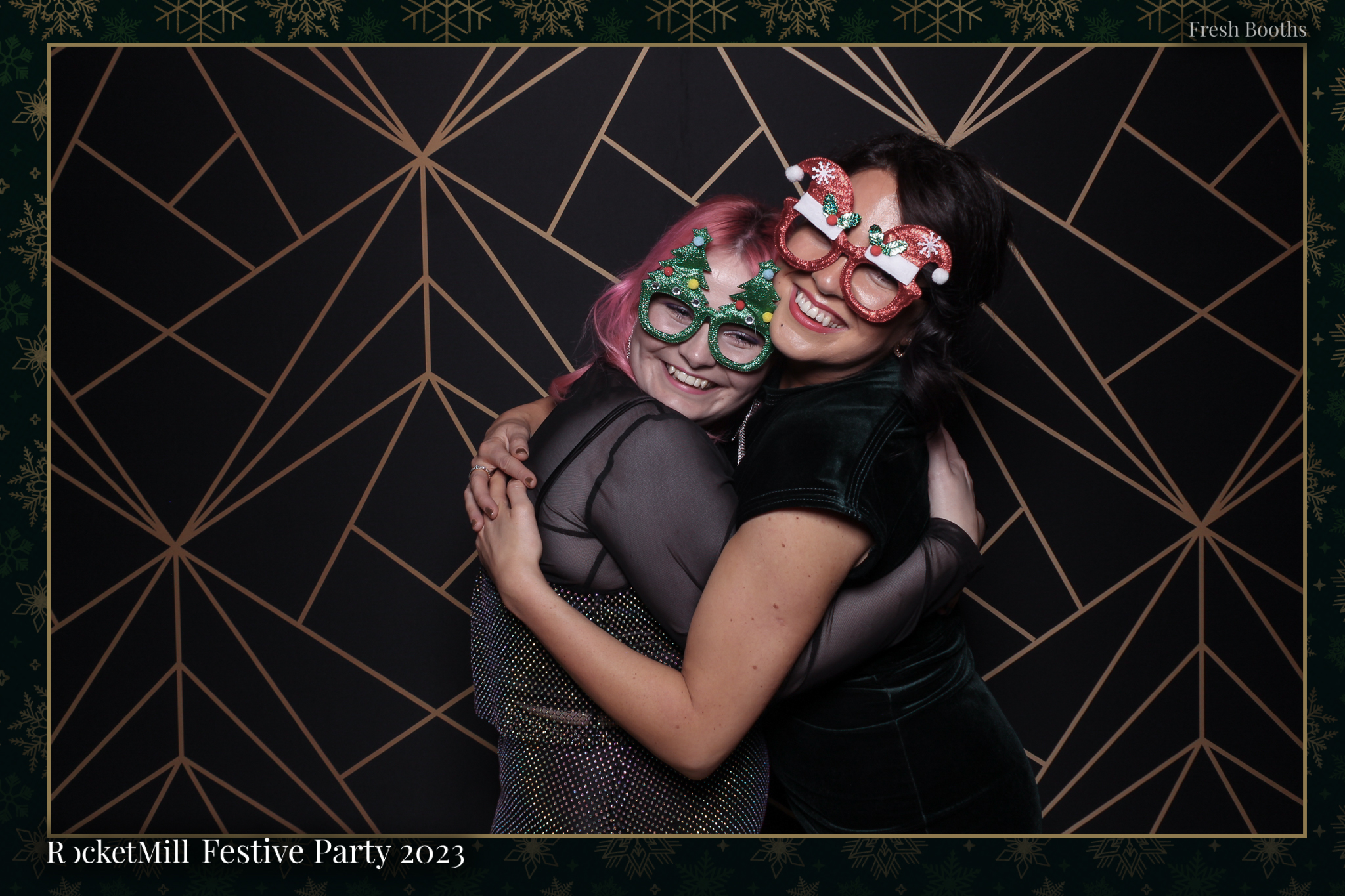 RocketMill Christmas Party 2023 | View more photos from the event at gallery.freshbooths.com/u/FreshBooths/RocketMill-Christmas-Party-2023