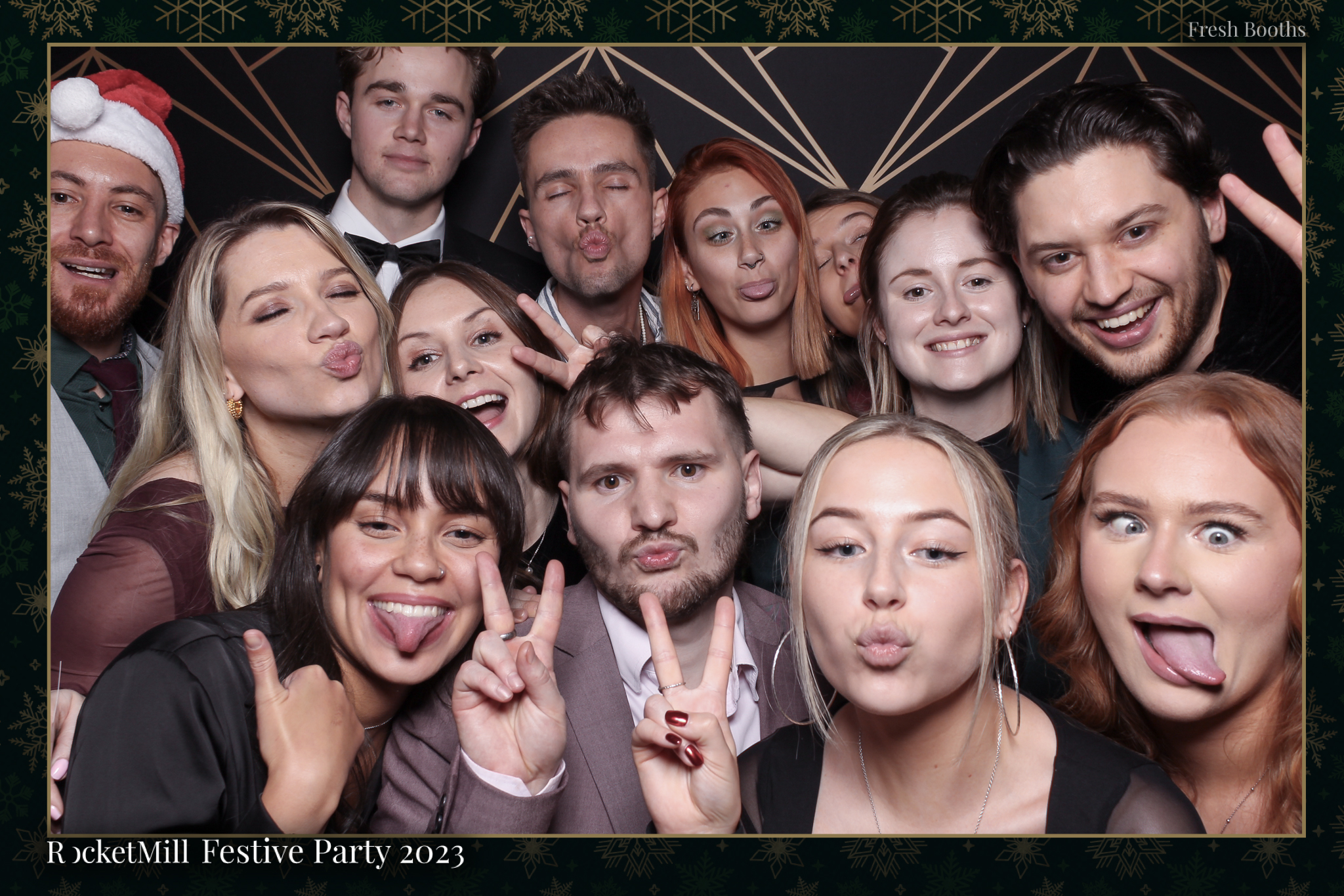 RocketMill Christmas Party 2023 | View more photos from the event at gallery.freshbooths.com/u/FreshBooths/RocketMill-Christmas-Party-2023