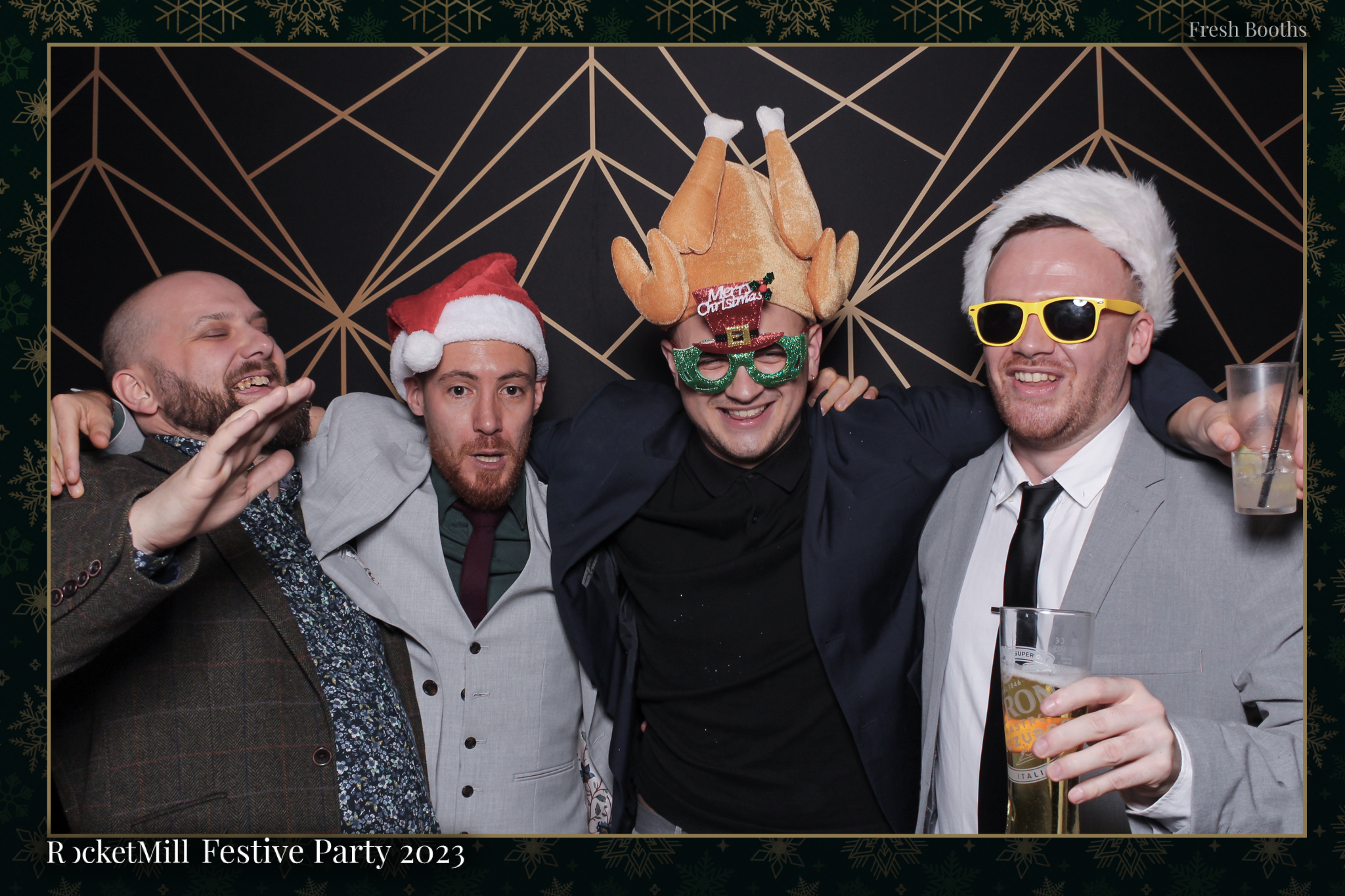 RocketMill Christmas Party 2023 | View more photos from the event at gallery.freshbooths.com/u/FreshBooths/RocketMill-Christmas-Party-2023