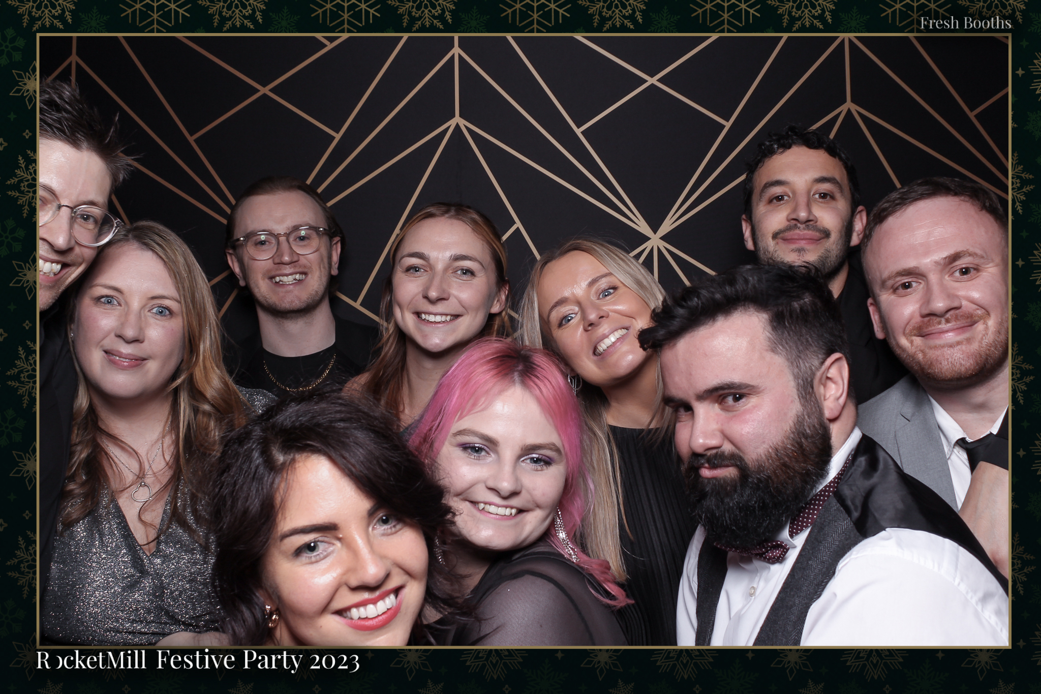 RocketMill Christmas Party 2023 | View more photos from the event at gallery.freshbooths.com/u/FreshBooths/RocketMill-Christmas-Party-2023