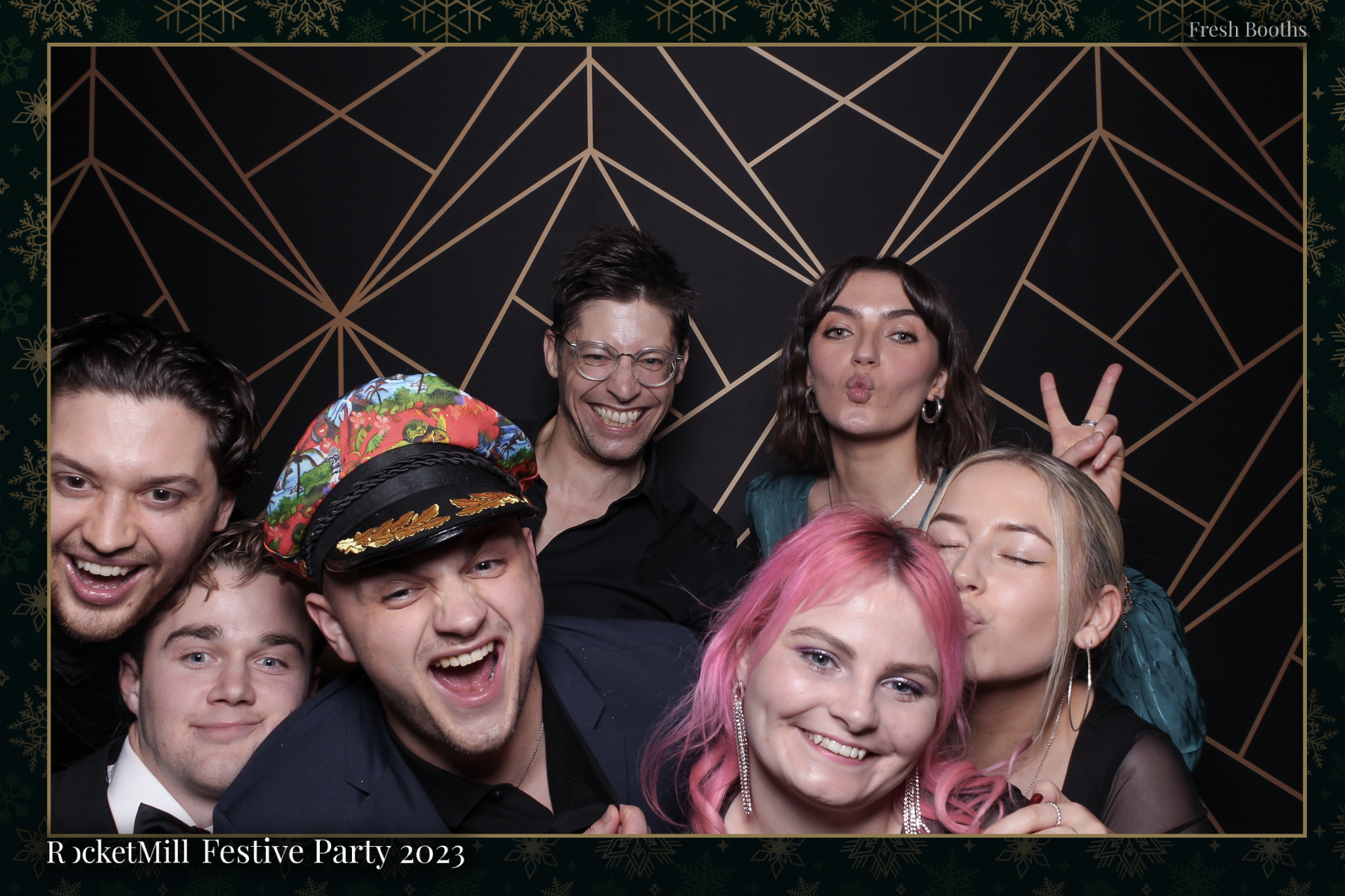 RocketMill Christmas Party 2023 | View more photos from the event at gallery.freshbooths.com/u/FreshBooths/RocketMill-Christmas-Party-2023
