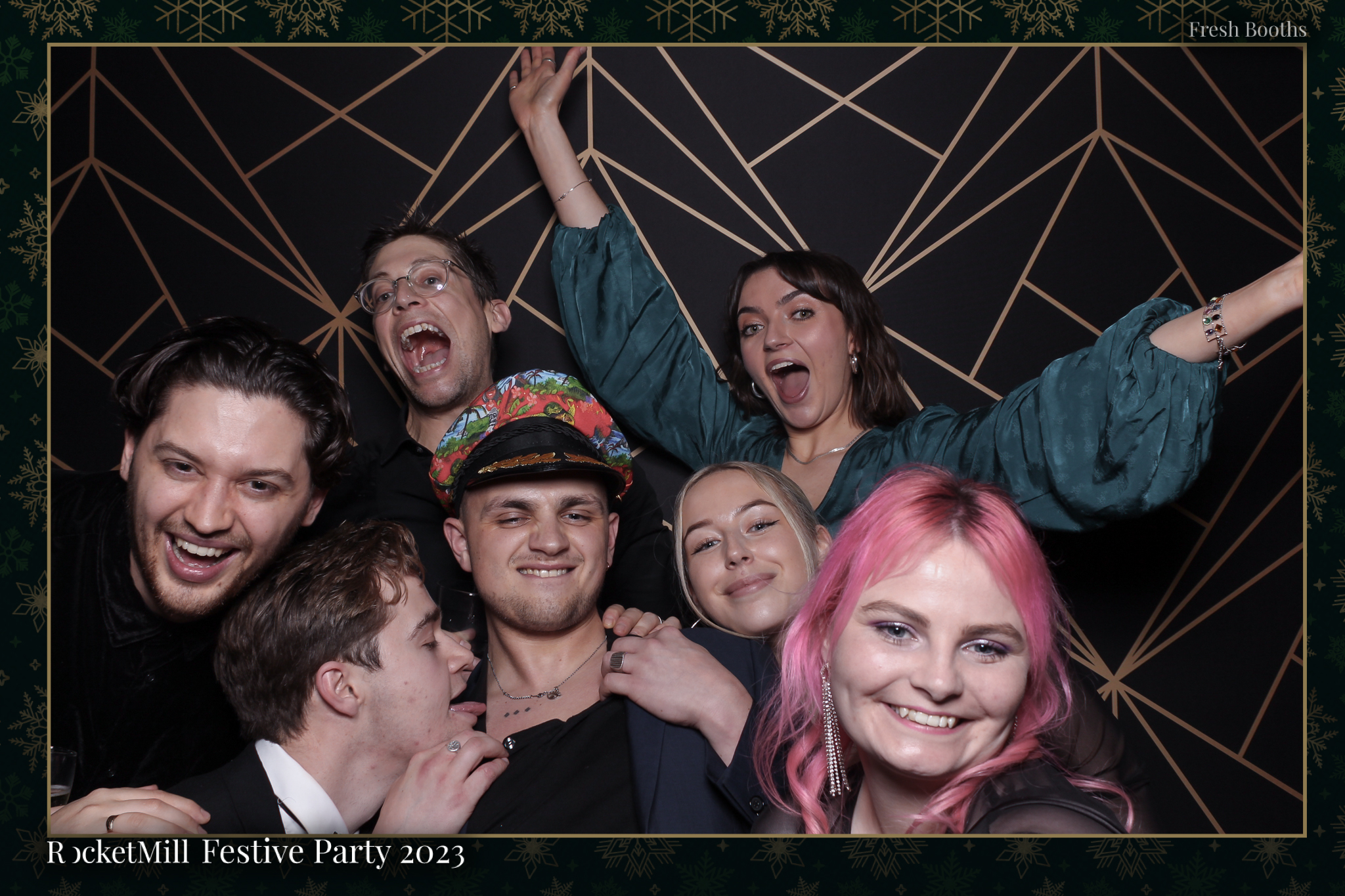 RocketMill Christmas Party 2023 | View more photos from the event at gallery.freshbooths.com/u/FreshBooths/RocketMill-Christmas-Party-2023