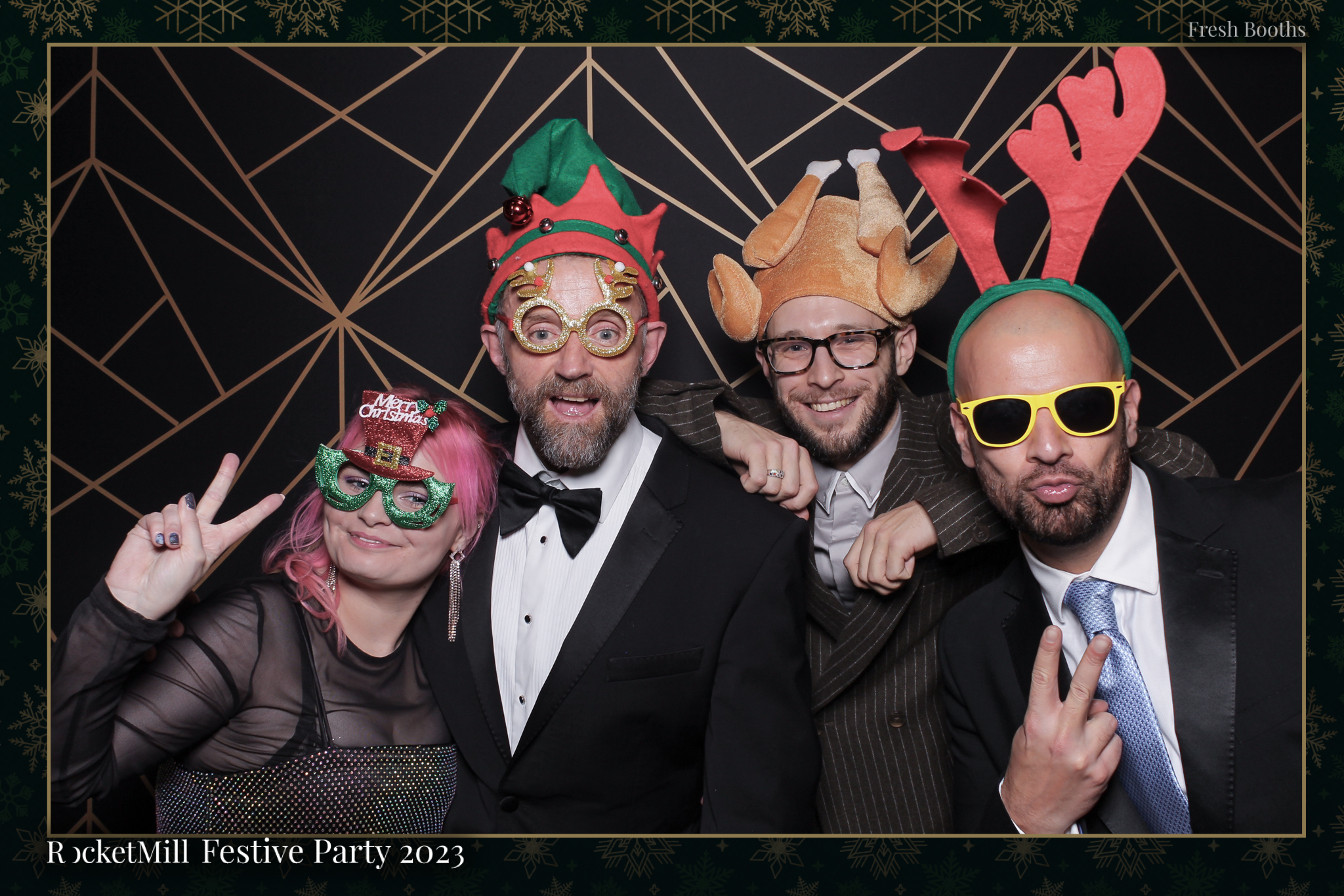 RocketMill Christmas Party 2023 | View more photos from the event at gallery.freshbooths.com/u/FreshBooths/RocketMill-Christmas-Party-2023