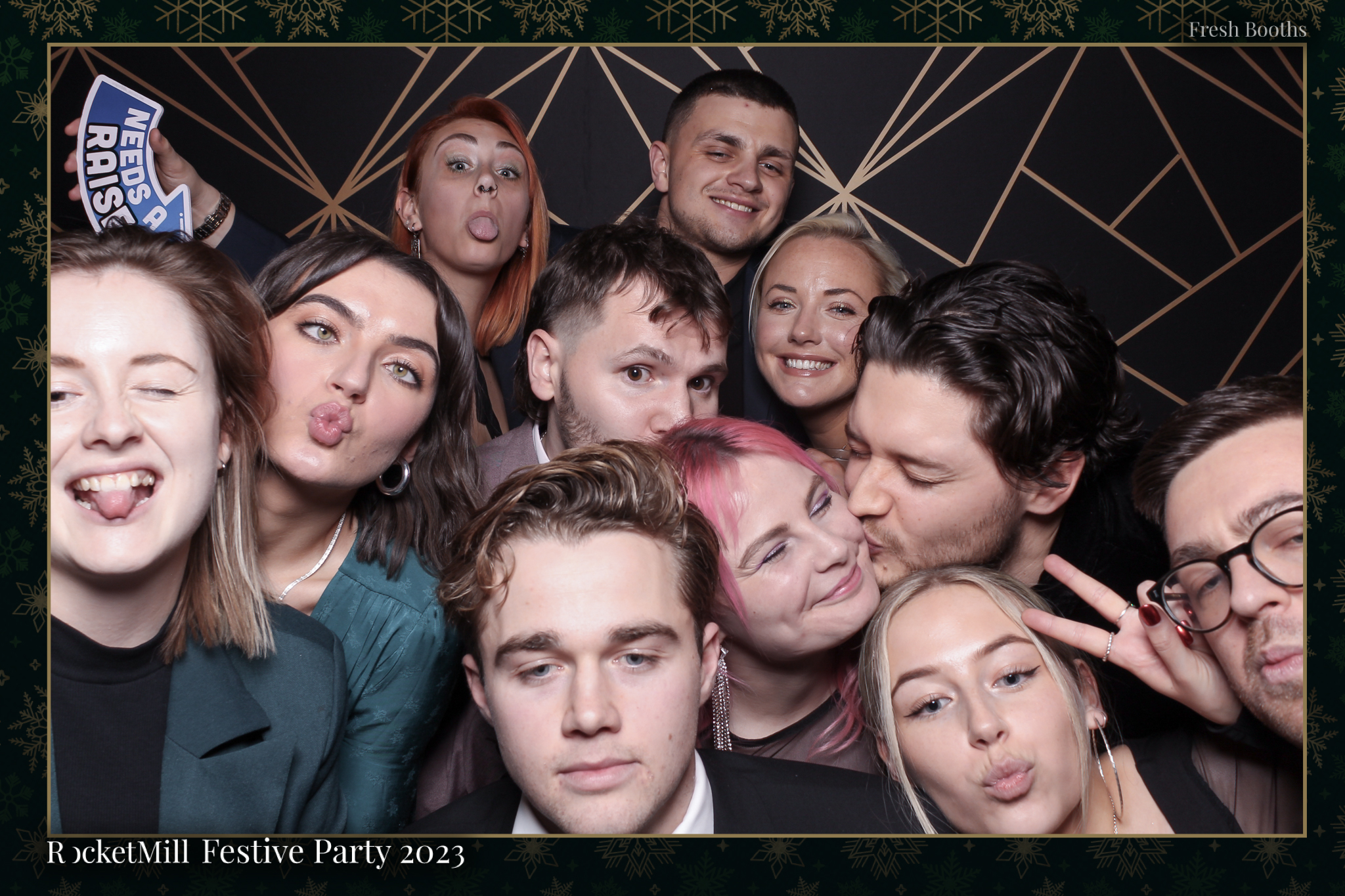RocketMill Christmas Party 2023 | View more photos from the event at gallery.freshbooths.com/u/FreshBooths/RocketMill-Christmas-Party-2023