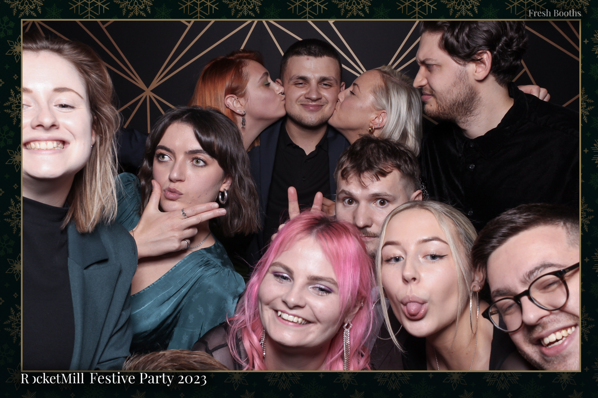 RocketMill Christmas Party 2023 | View more photos from the event at gallery.freshbooths.com/u/FreshBooths/RocketMill-Christmas-Party-2023