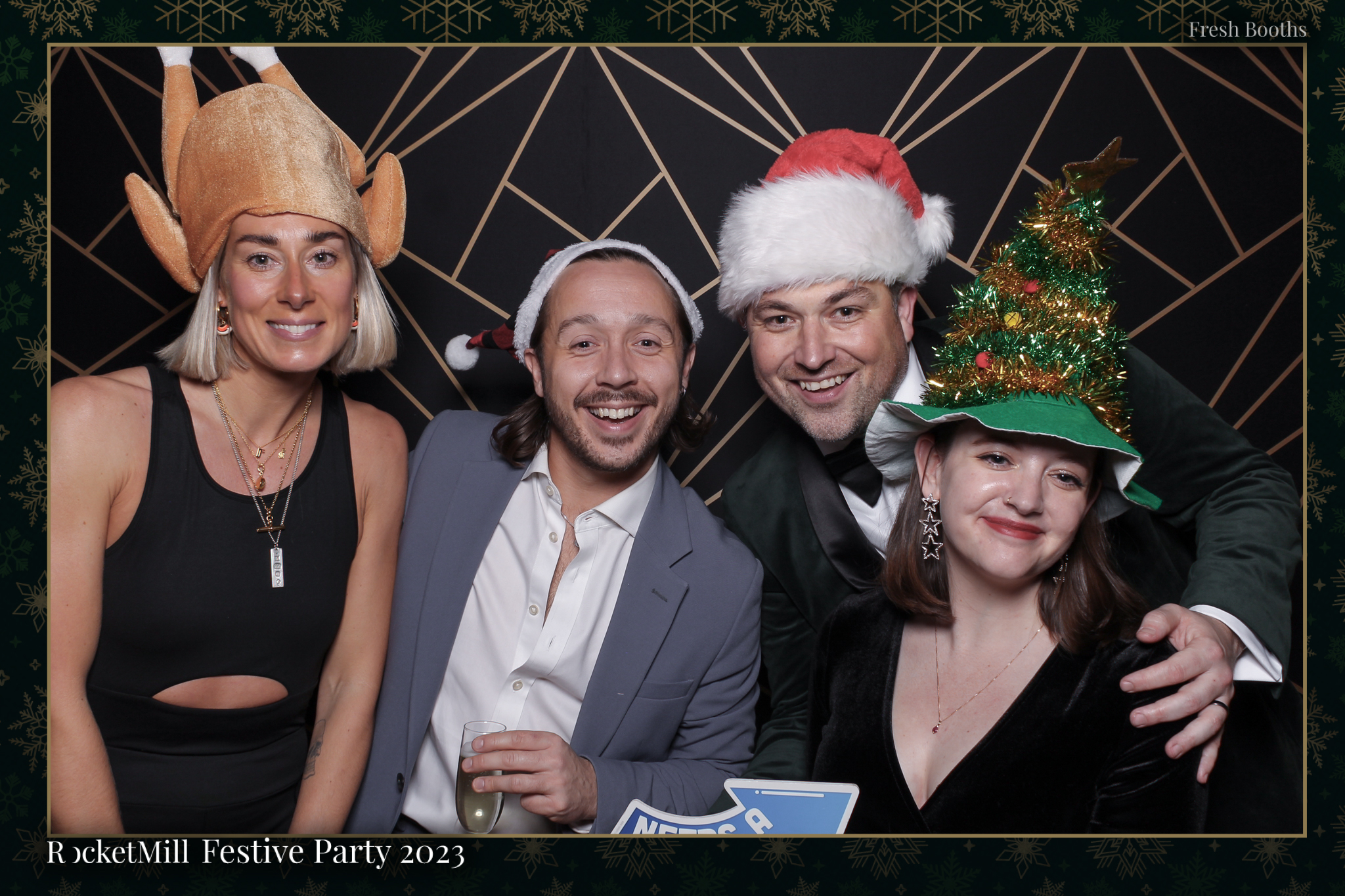 RocketMill Christmas Party 2023 | View more photos from the event at gallery.freshbooths.com/u/FreshBooths/RocketMill-Christmas-Party-2023
