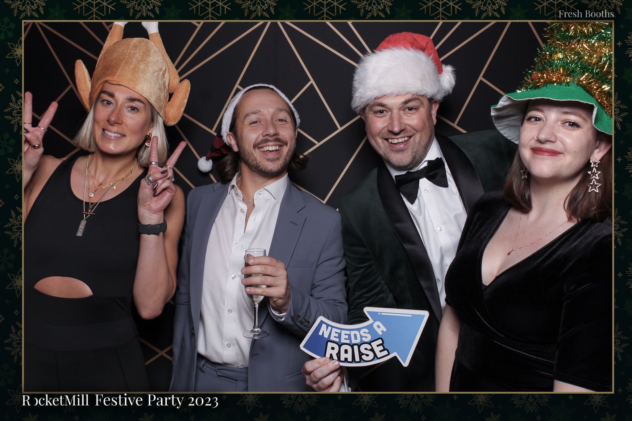 RocketMill Christmas Party 2023 | View more photos from the event at gallery.freshbooths.com/u/FreshBooths/RocketMill-Christmas-Party-2023