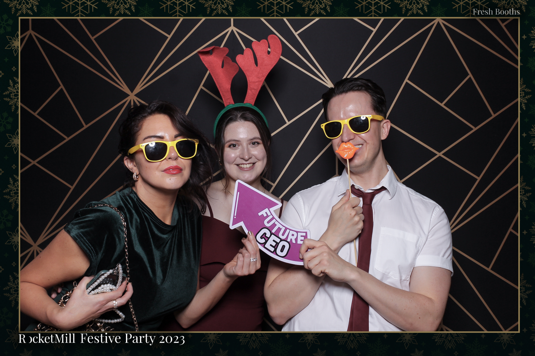 RocketMill Christmas Party 2023 | View more photos from the event at gallery.freshbooths.com/u/FreshBooths/RocketMill-Christmas-Party-2023