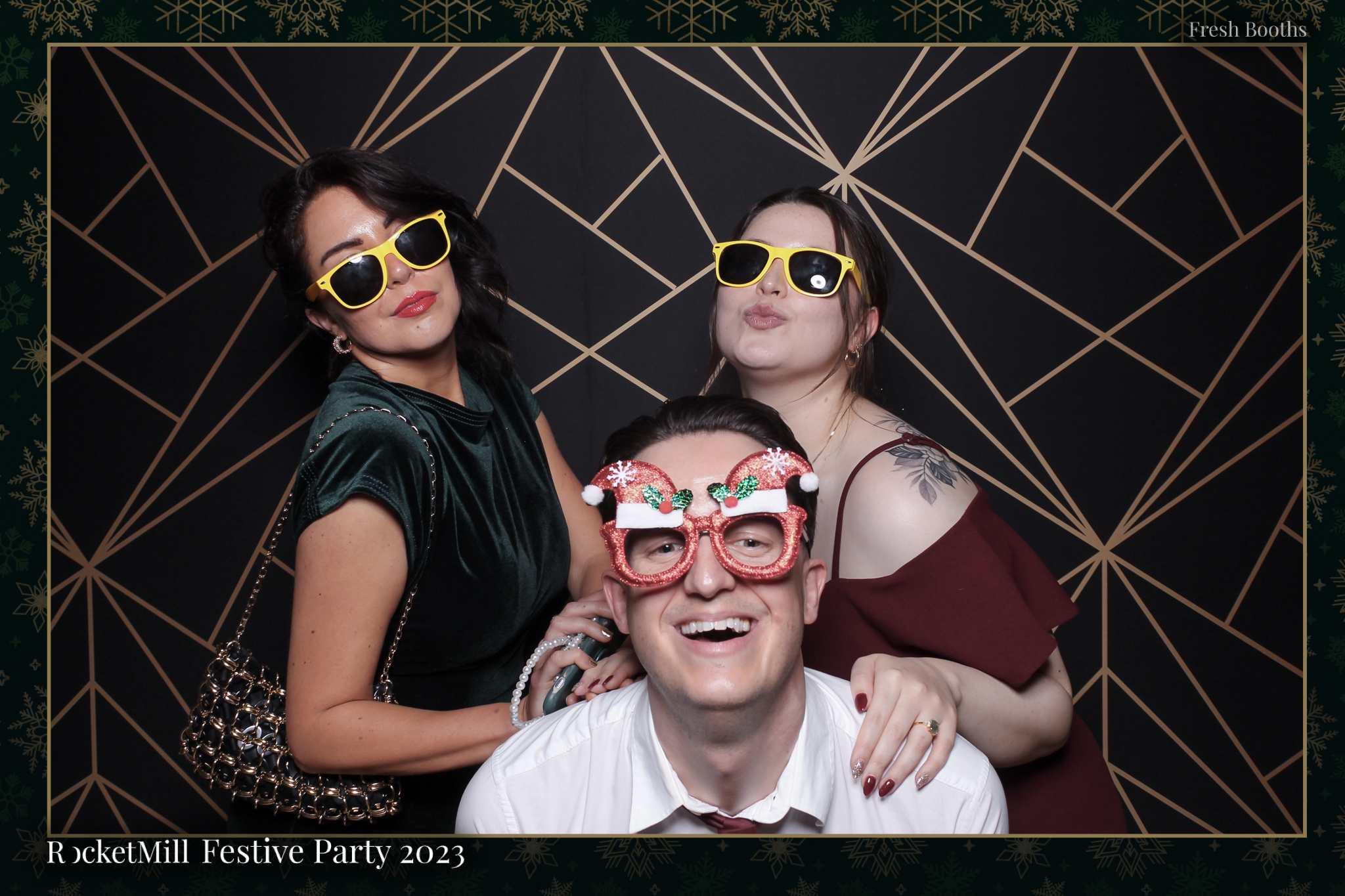 RocketMill Christmas Party 2023 | View more photos from the event at gallery.freshbooths.com/u/FreshBooths/RocketMill-Christmas-Party-2023