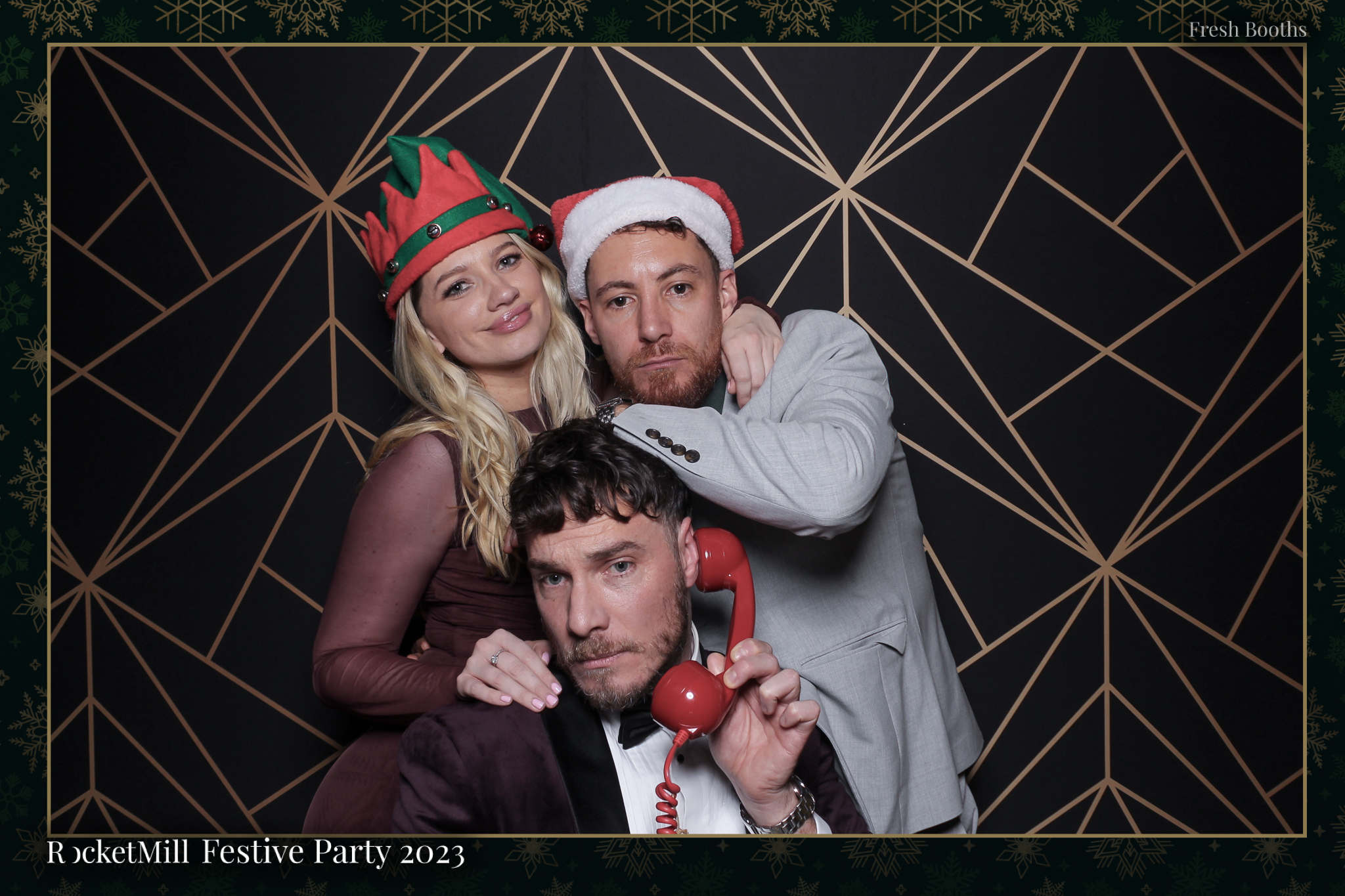 RocketMill Christmas Party 2023 | View more photos from the event at gallery.freshbooths.com/u/FreshBooths/RocketMill-Christmas-Party-2023