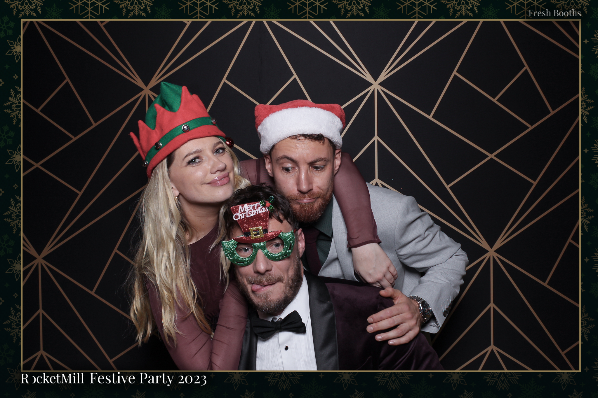 RocketMill Christmas Party 2023 | View more photos from the event at gallery.freshbooths.com/u/FreshBooths/RocketMill-Christmas-Party-2023