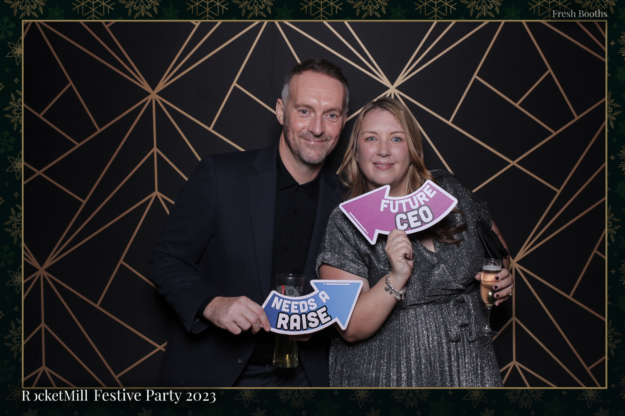 RocketMill Christmas Party 2023 | View more photos from the event at gallery.freshbooths.com/u/FreshBooths/RocketMill-Christmas-Party-2023