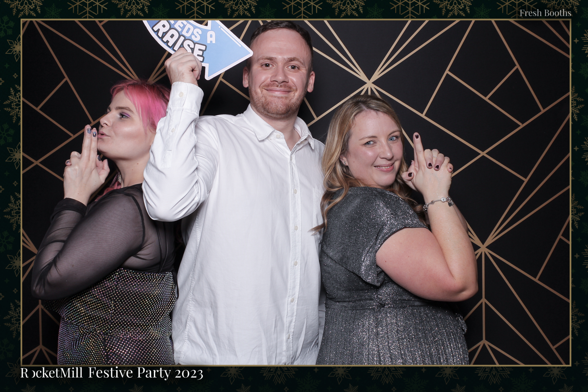 RocketMill Christmas Party 2023 | View more photos from the event at gallery.freshbooths.com/u/FreshBooths/RocketMill-Christmas-Party-2023