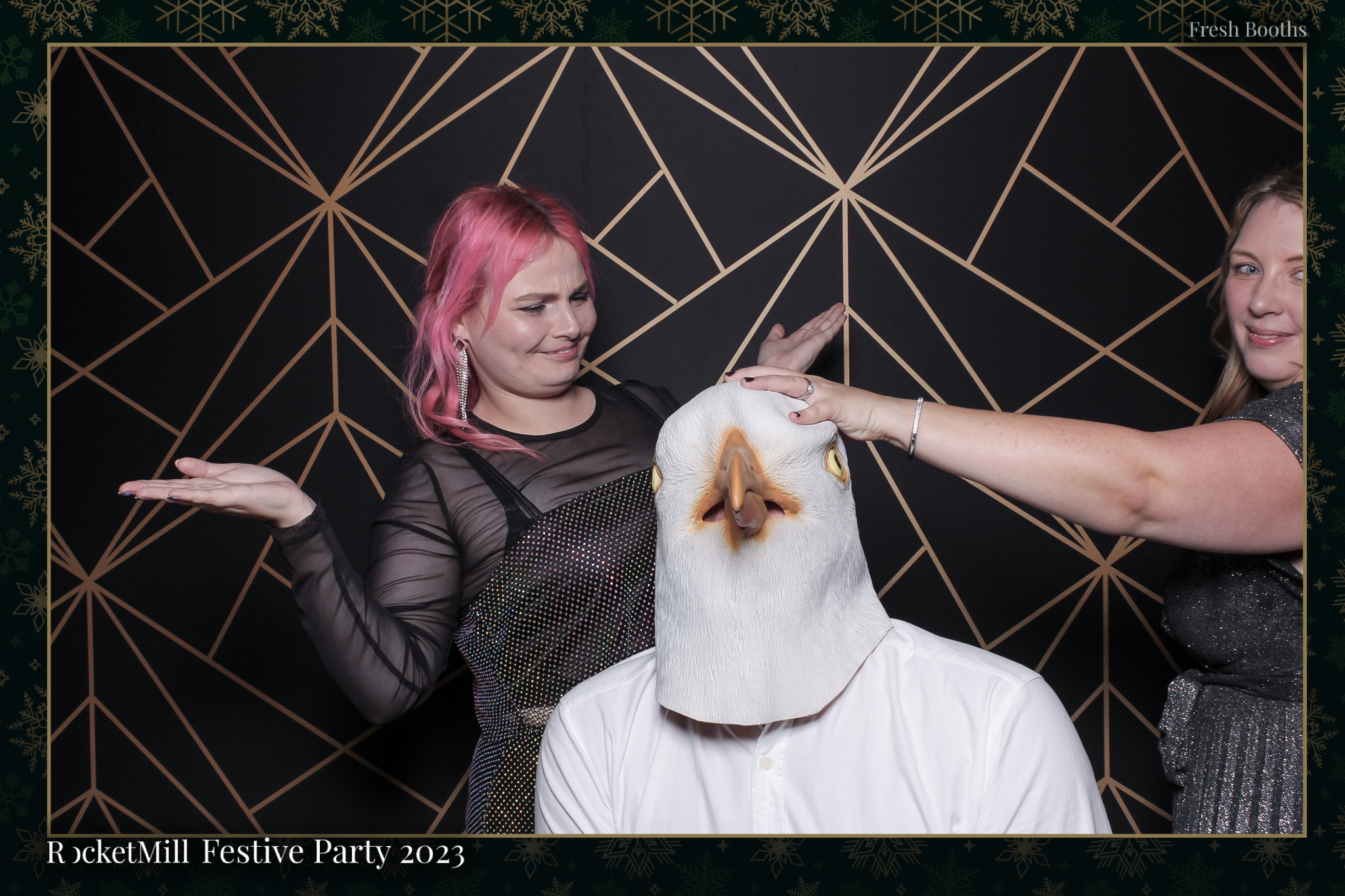 RocketMill Christmas Party 2023 | View more photos from the event at gallery.freshbooths.com/u/FreshBooths/RocketMill-Christmas-Party-2023
