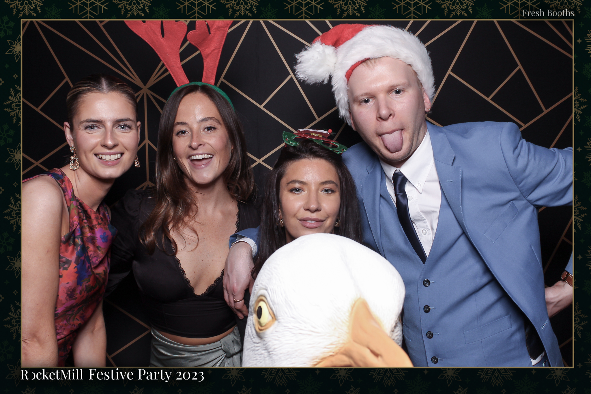 RocketMill Christmas Party 2023 | View more photos from the event at gallery.freshbooths.com/u/FreshBooths/RocketMill-Christmas-Party-2023