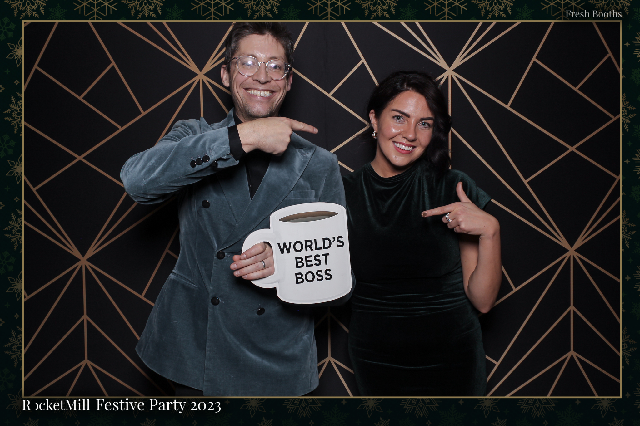 RocketMill Christmas Party 2023 | View more photos from the event at gallery.freshbooths.com/u/FreshBooths/RocketMill-Christmas-Party-2023